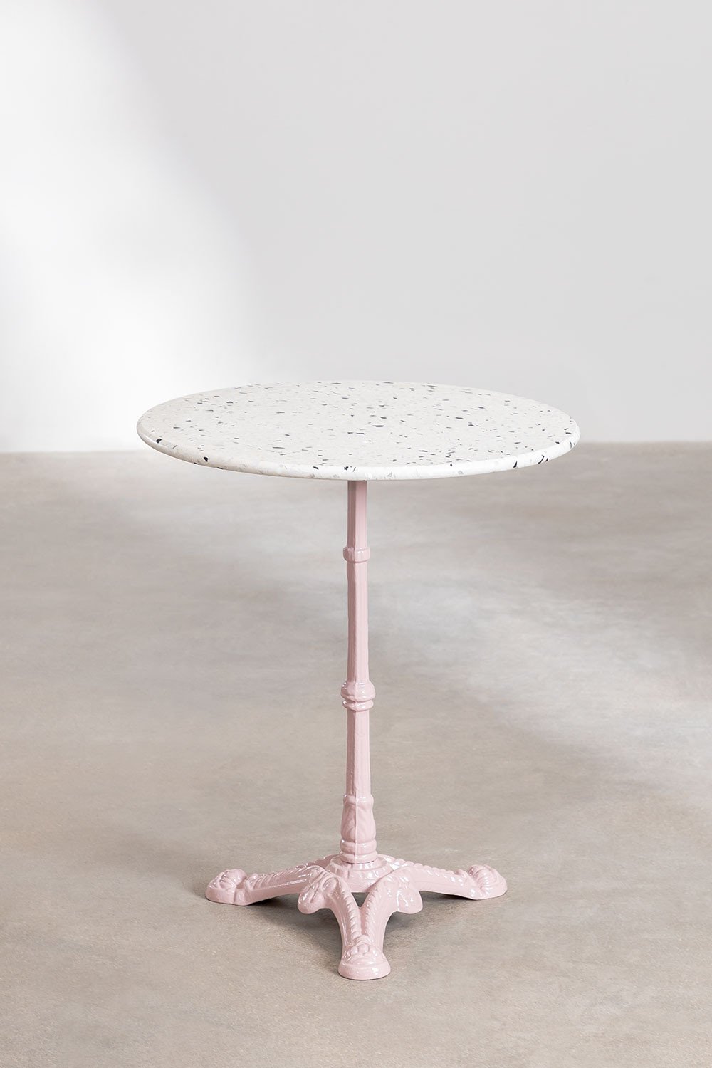 Round Terrazzo Bar Table (Ø60 cm) Volutto, gallery image 3