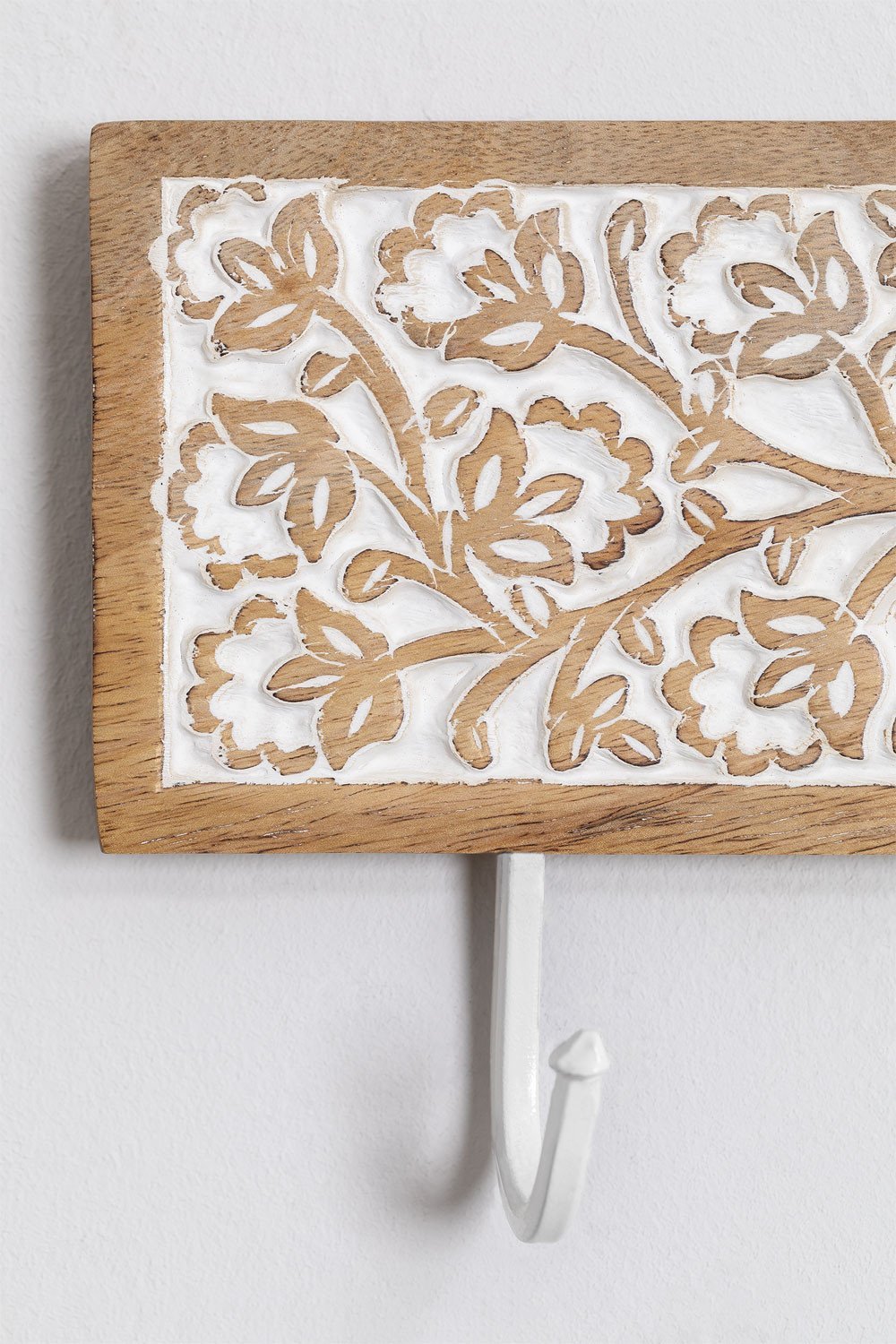 Bouran mango wood wall coat rack        , gallery image 5