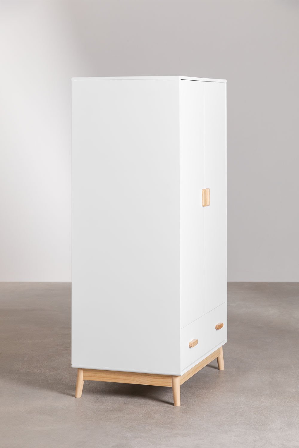 Tom Kids MDF and pine wood cabinet with drawer, gallery image 4