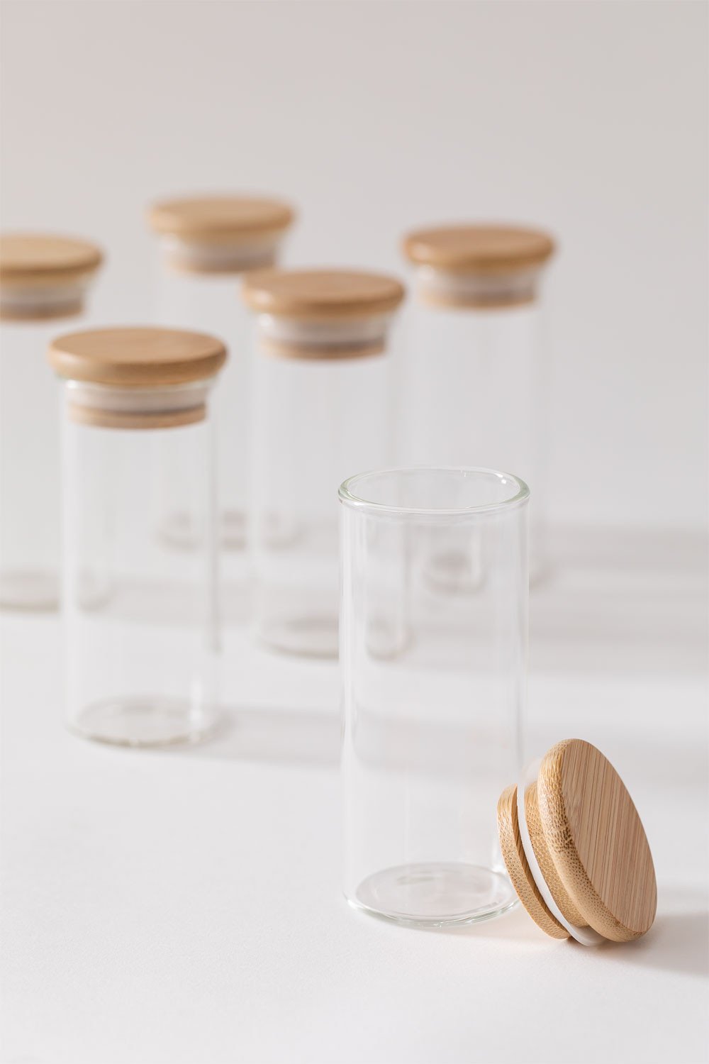 Set of 6 Spice Jars with Spoon (Ø4.8 cm) Seyne, gallery image 4