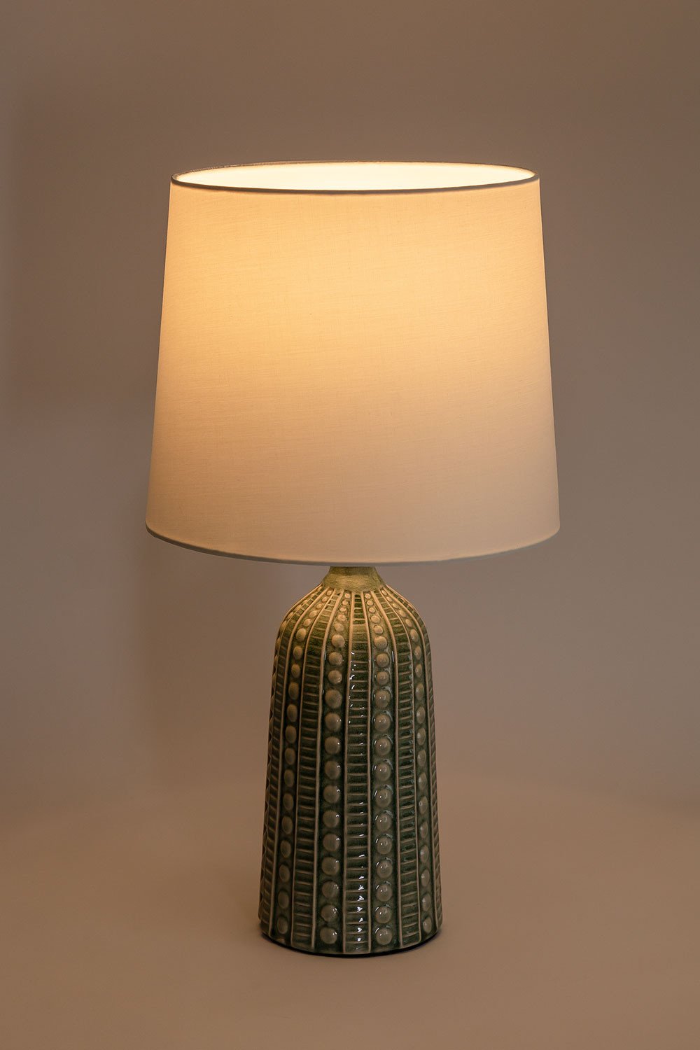Leinac ceramic table lamp, gallery image 3