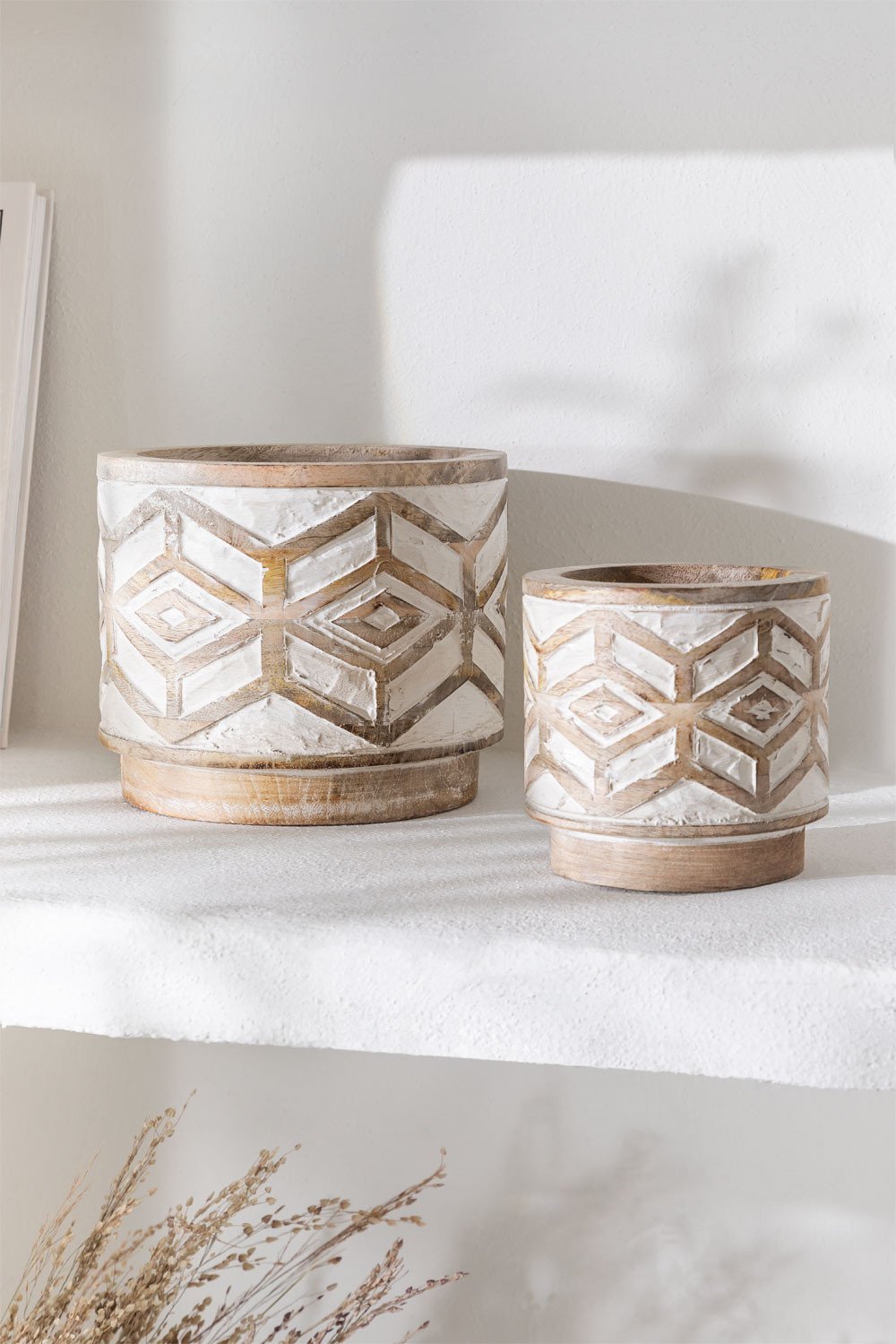 Bonari mango wood planter, gallery image 6