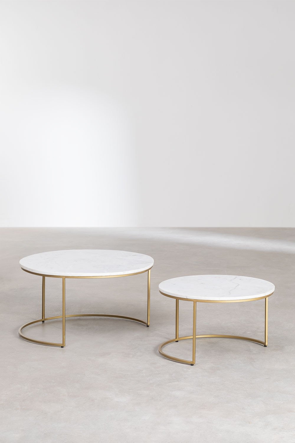 Marble Nesting Tables Kaley , gallery image 3