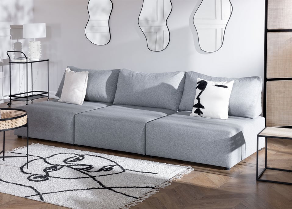 Kata Essentials 3-Piece Modular Sofa