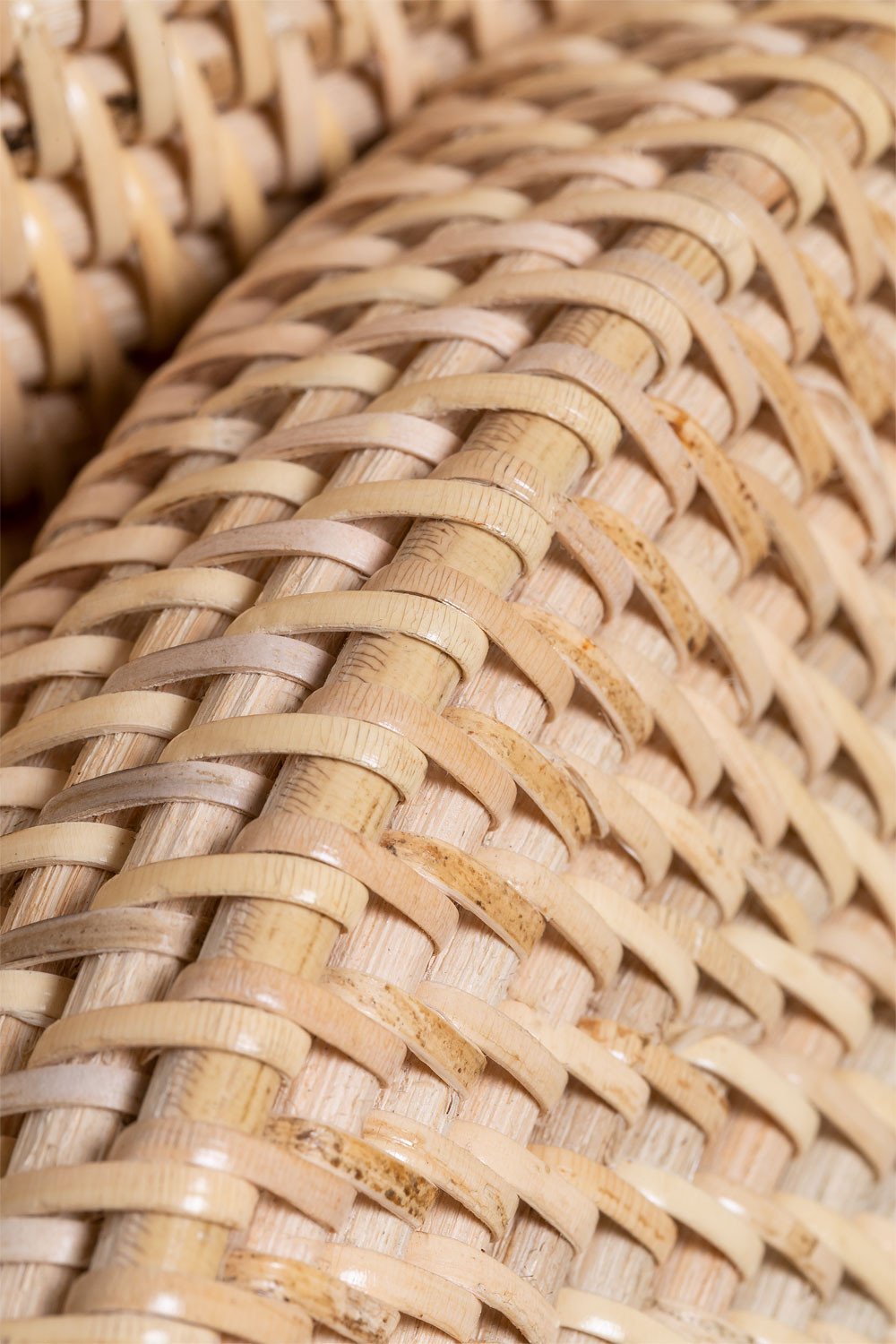 Round laundry basket Ø30 cm in rattan Guacui, gallery image 6