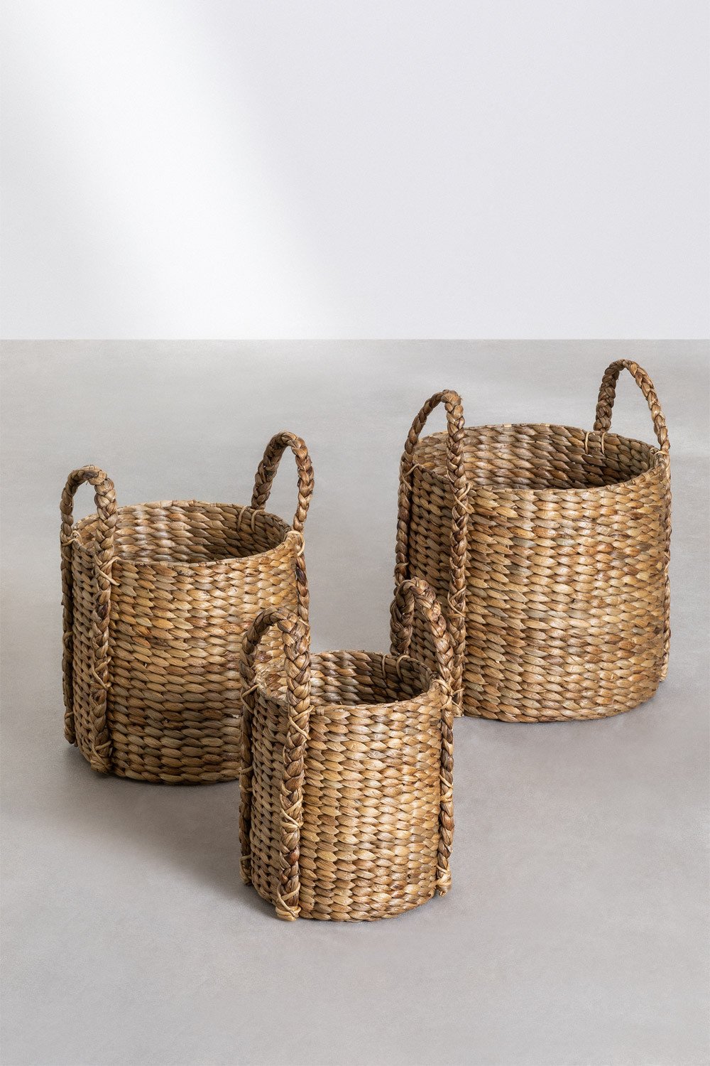 Set Of 3 Baskets Coyider - Sklum