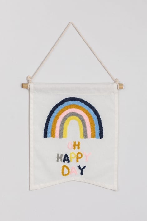 Cotton Wall Tapestry Happy Day Kids 