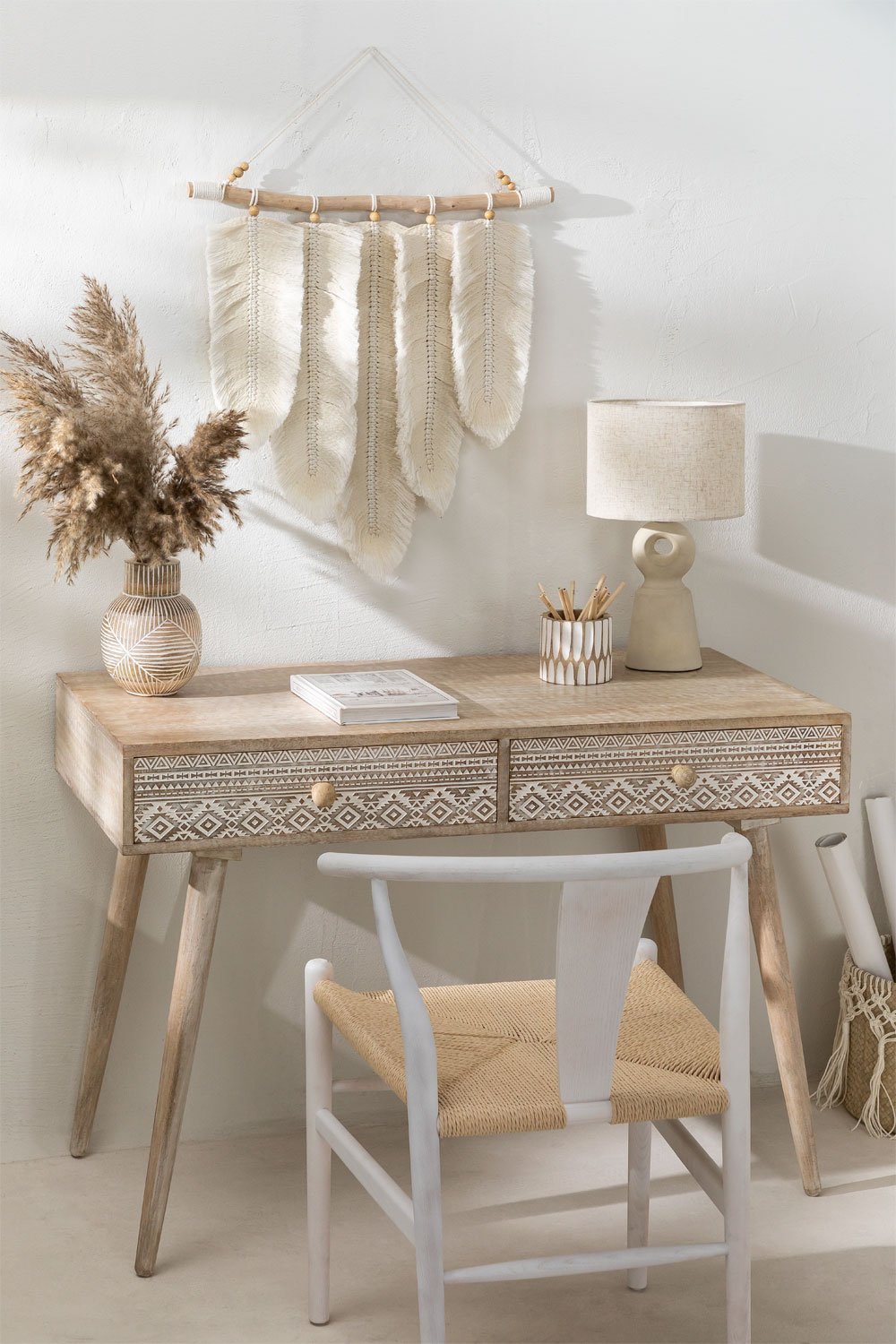 Ukurla mango wood desk , gallery image 1