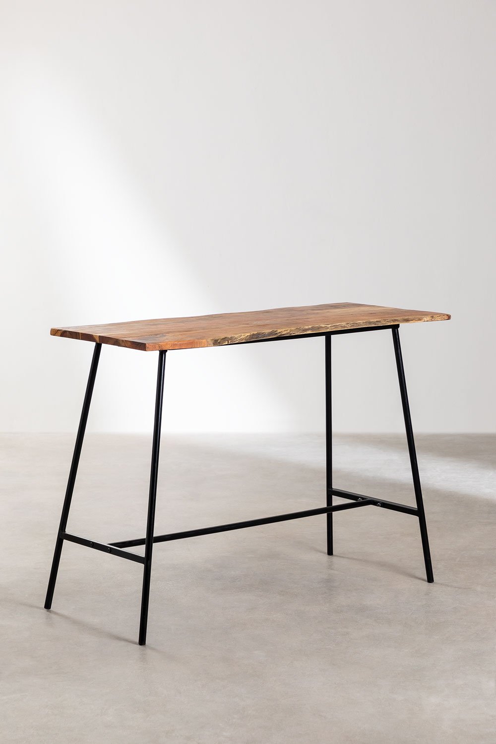 High Wooden Bar Table Nylta, gallery image 2