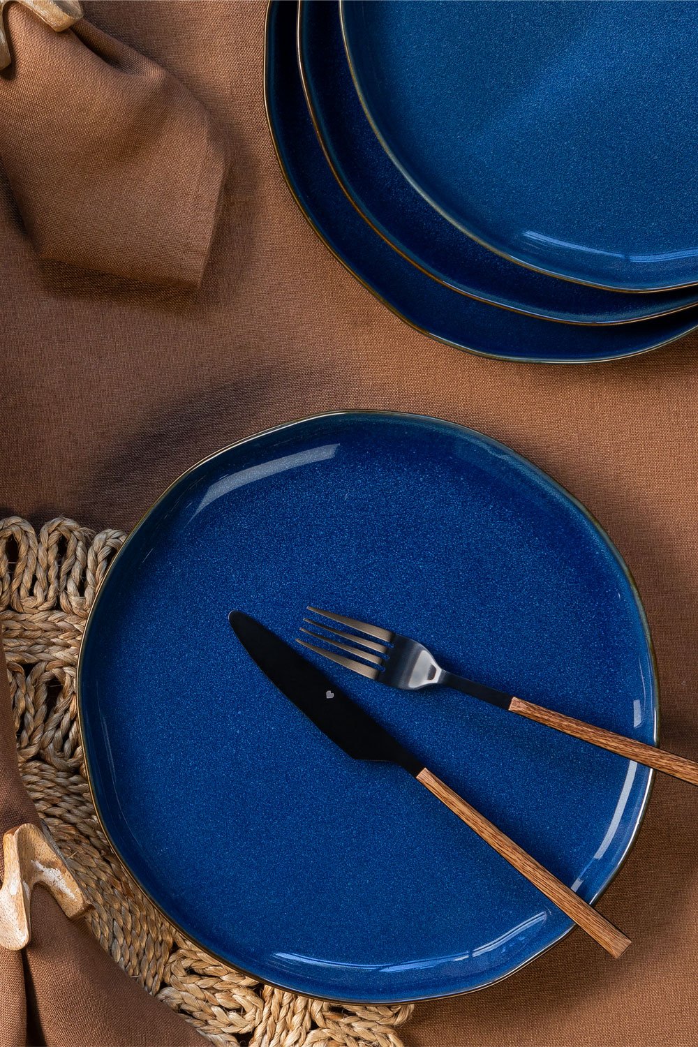 Set of 4 Porcelain Plates Biöh , gallery image 1