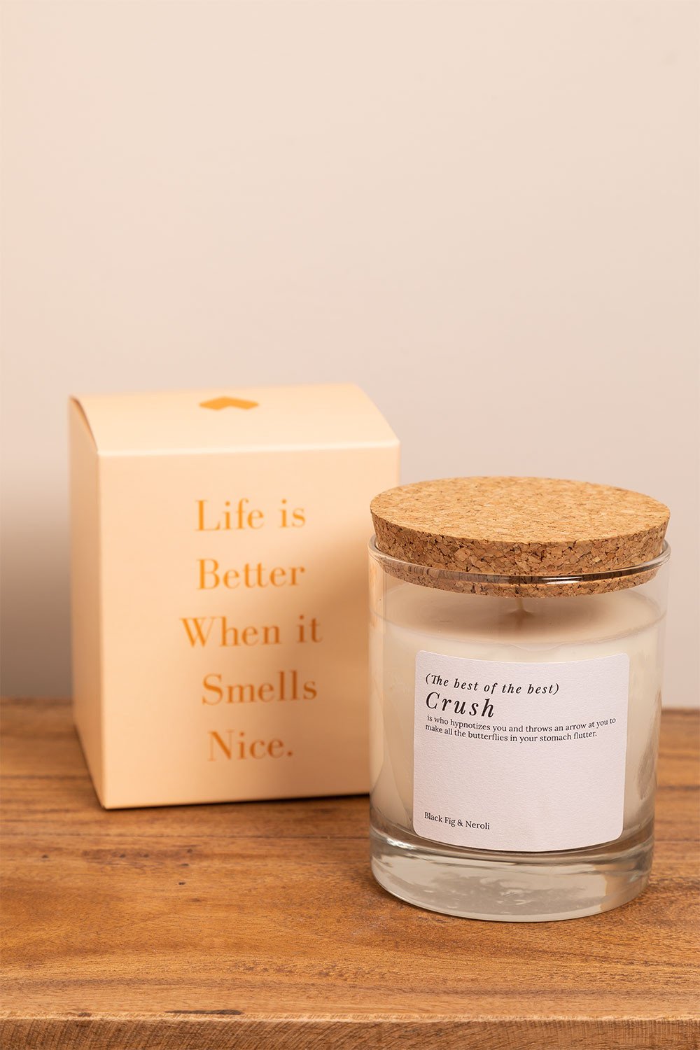 Words Collection scented candles pack of 2, gallery image 2