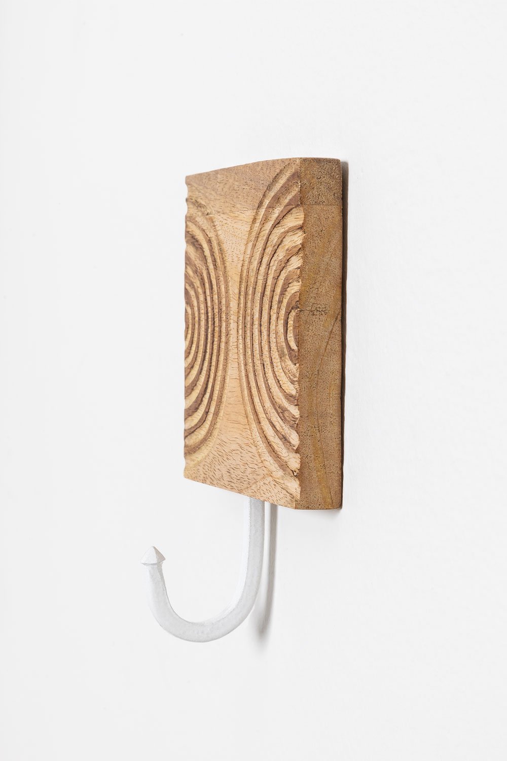Manypur mango wood wall coat rack, gallery image 2