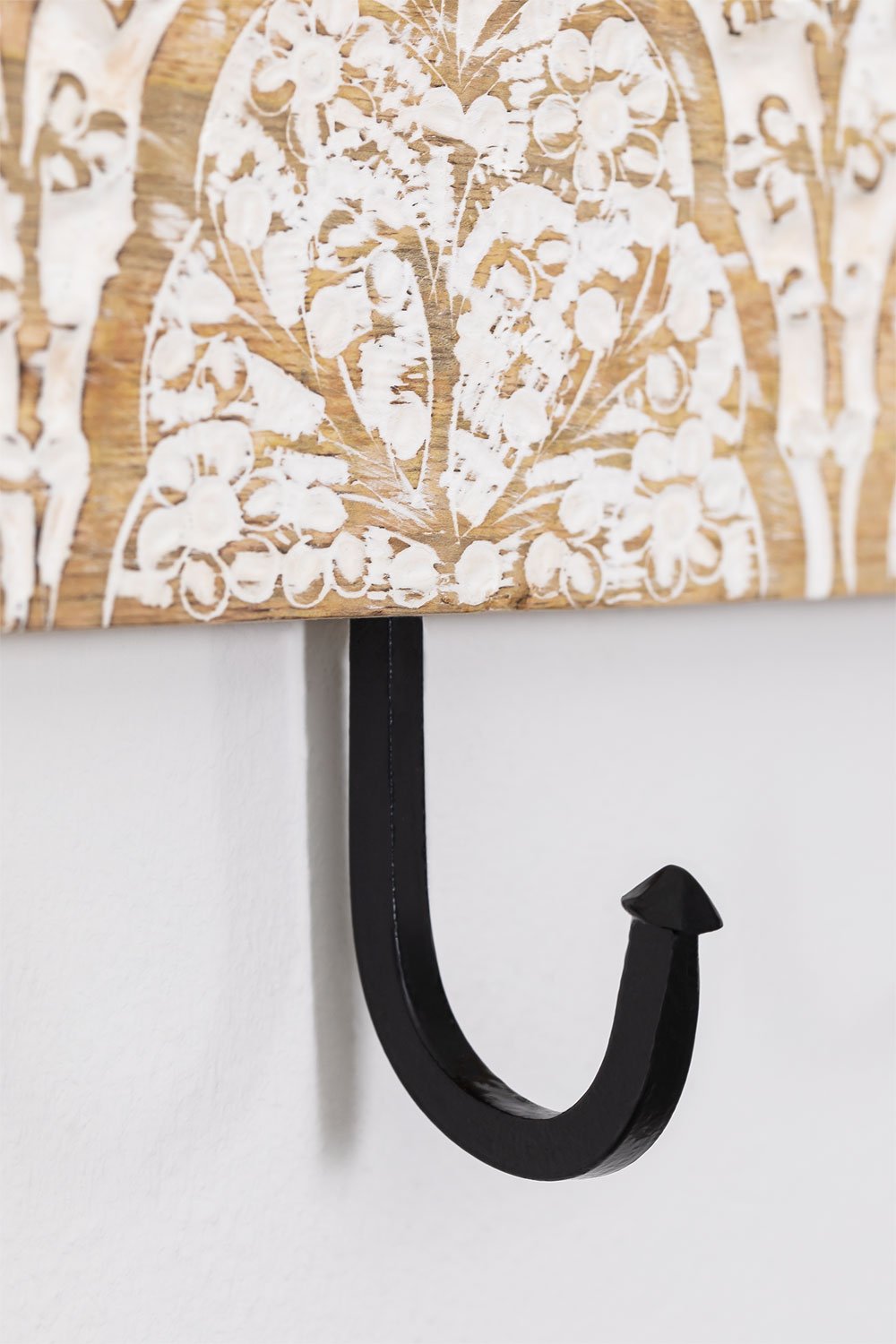 Tiala Mango Wood Wall Coat Rack          , gallery image 5