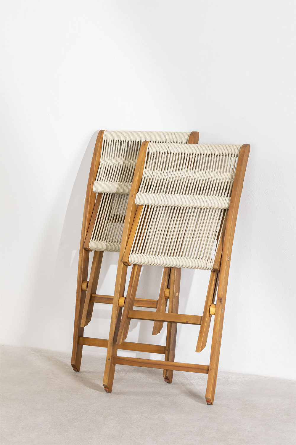 Delawer Supreme Folding Garden Table and 2 Chairs Set SKLUM