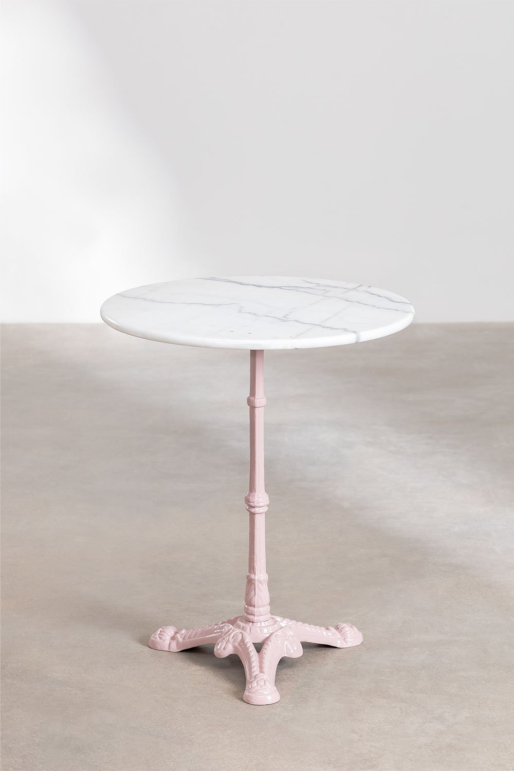 Round Marble Bar Table Moka , gallery image 2
