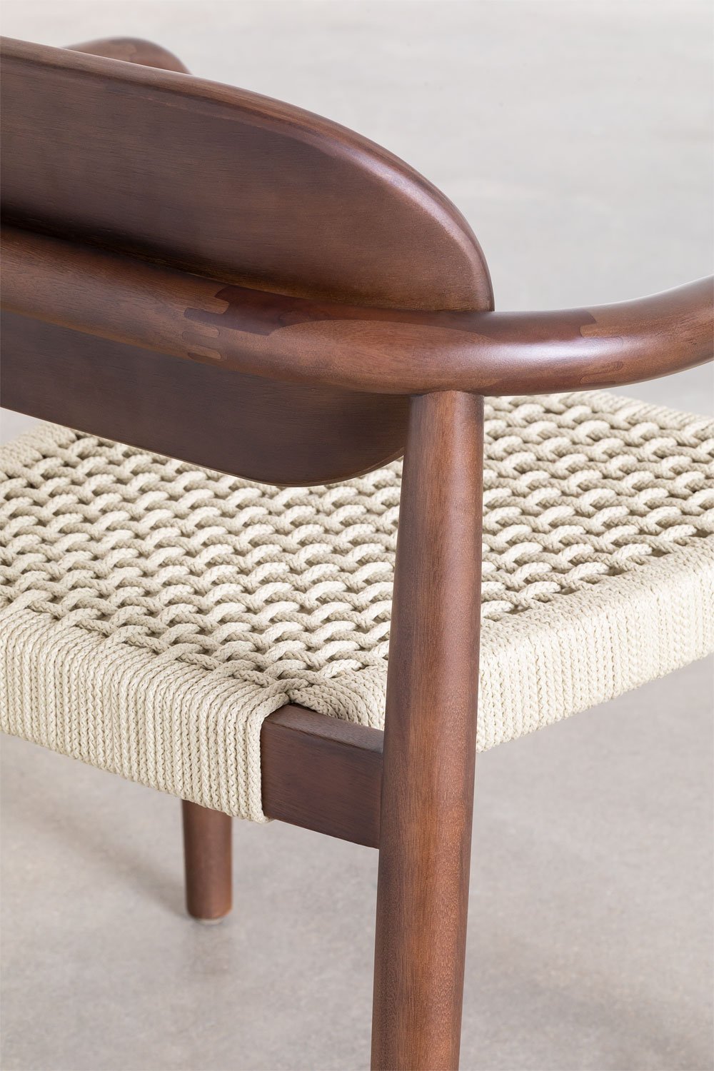 Pack of 4 garden chairs with wooden armrests Naele Vintage  , gallery image 7