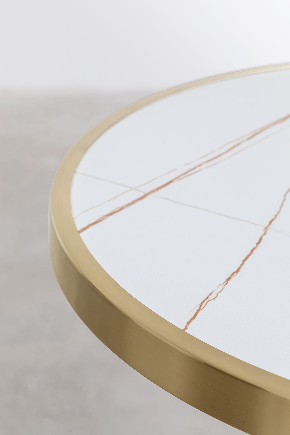 Round High Bar Table in Stoneware (Ø60 cm) Manhattan, gallery image 3