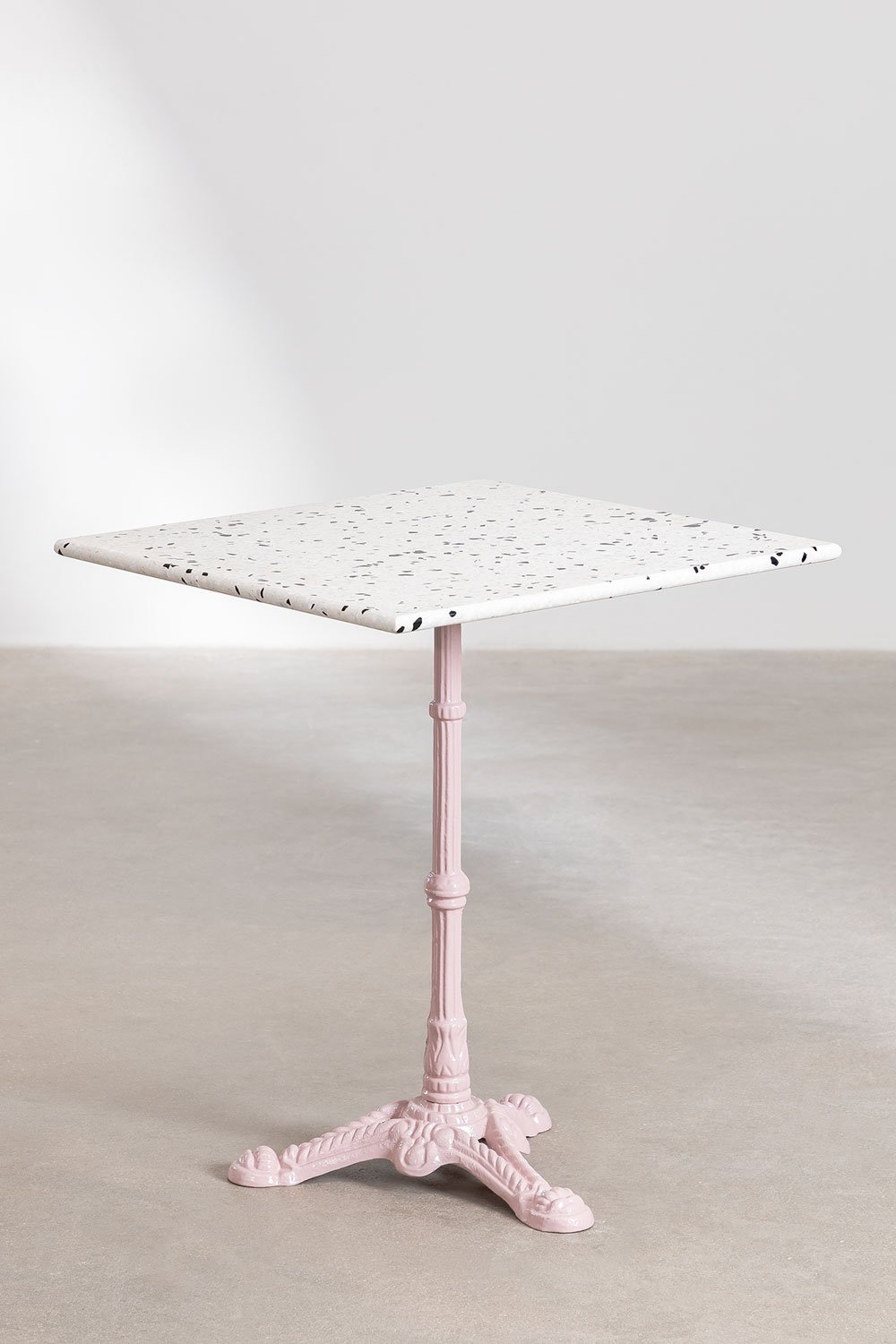 Square Bar Table in Terrazzo (60x60 cm) Volutto, gallery image 1