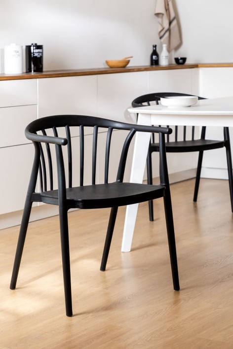 Ivor stackable dining chair 