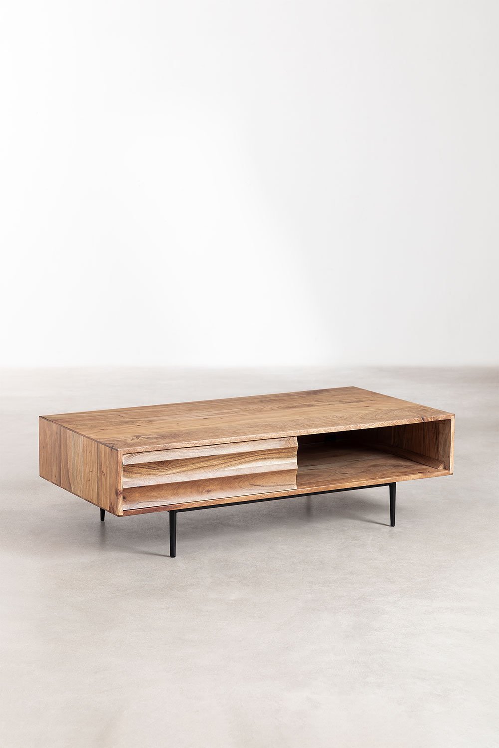 Petter Acacia Wood Coffee Table, gallery image 2