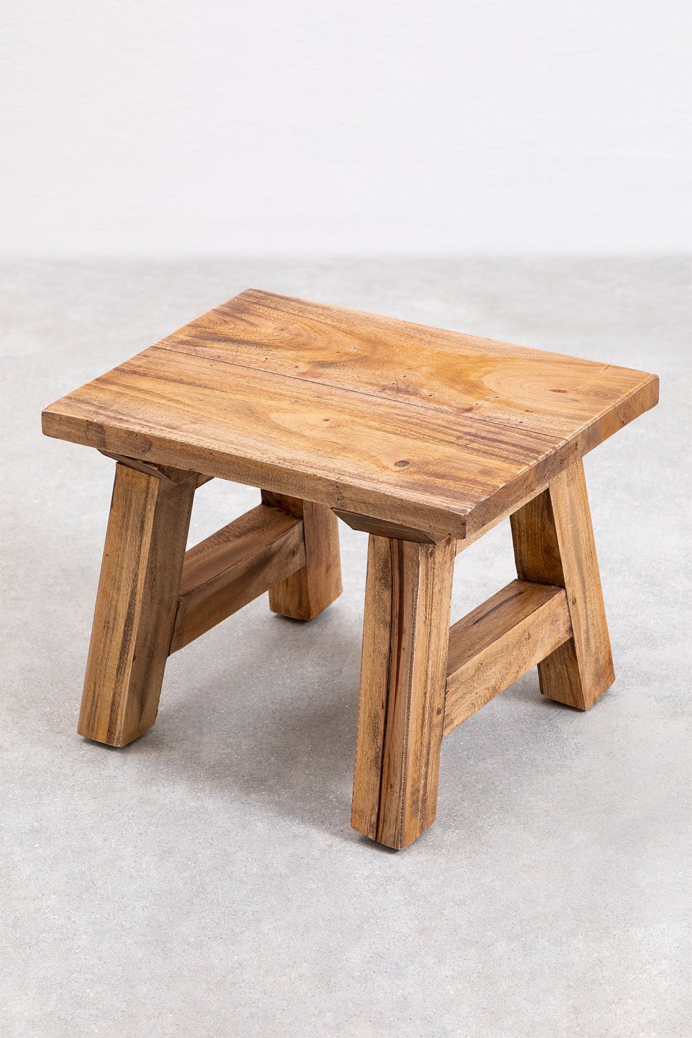 Rieve recycled wood bench, gallery image 1