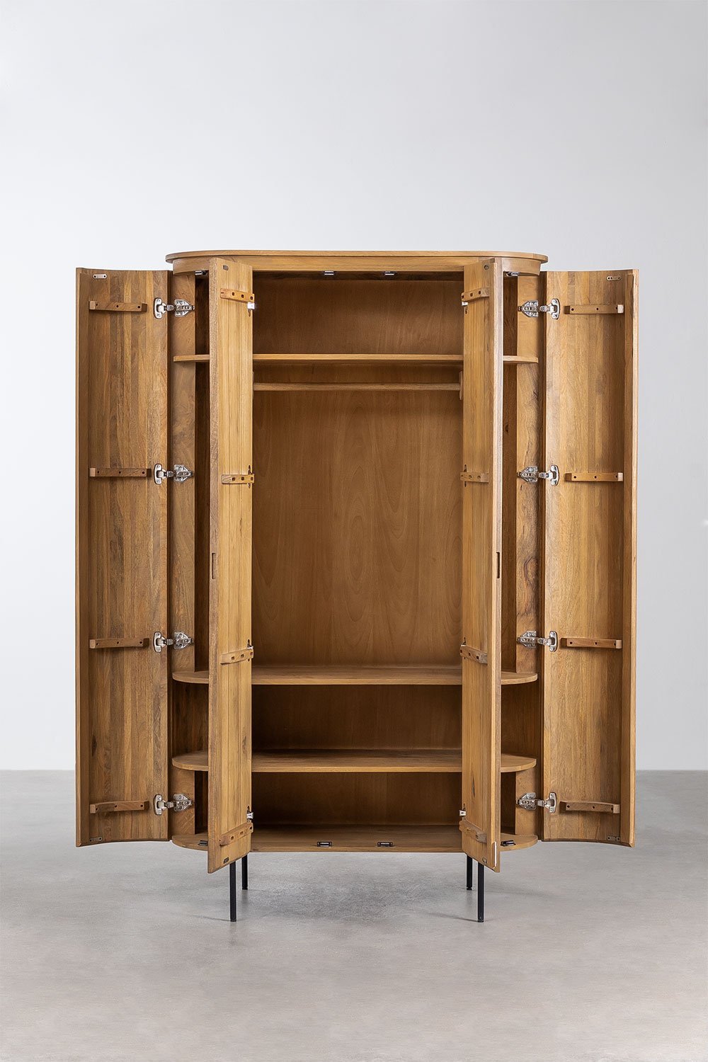 Analis Mango Wood Wardrobe         , gallery image 3