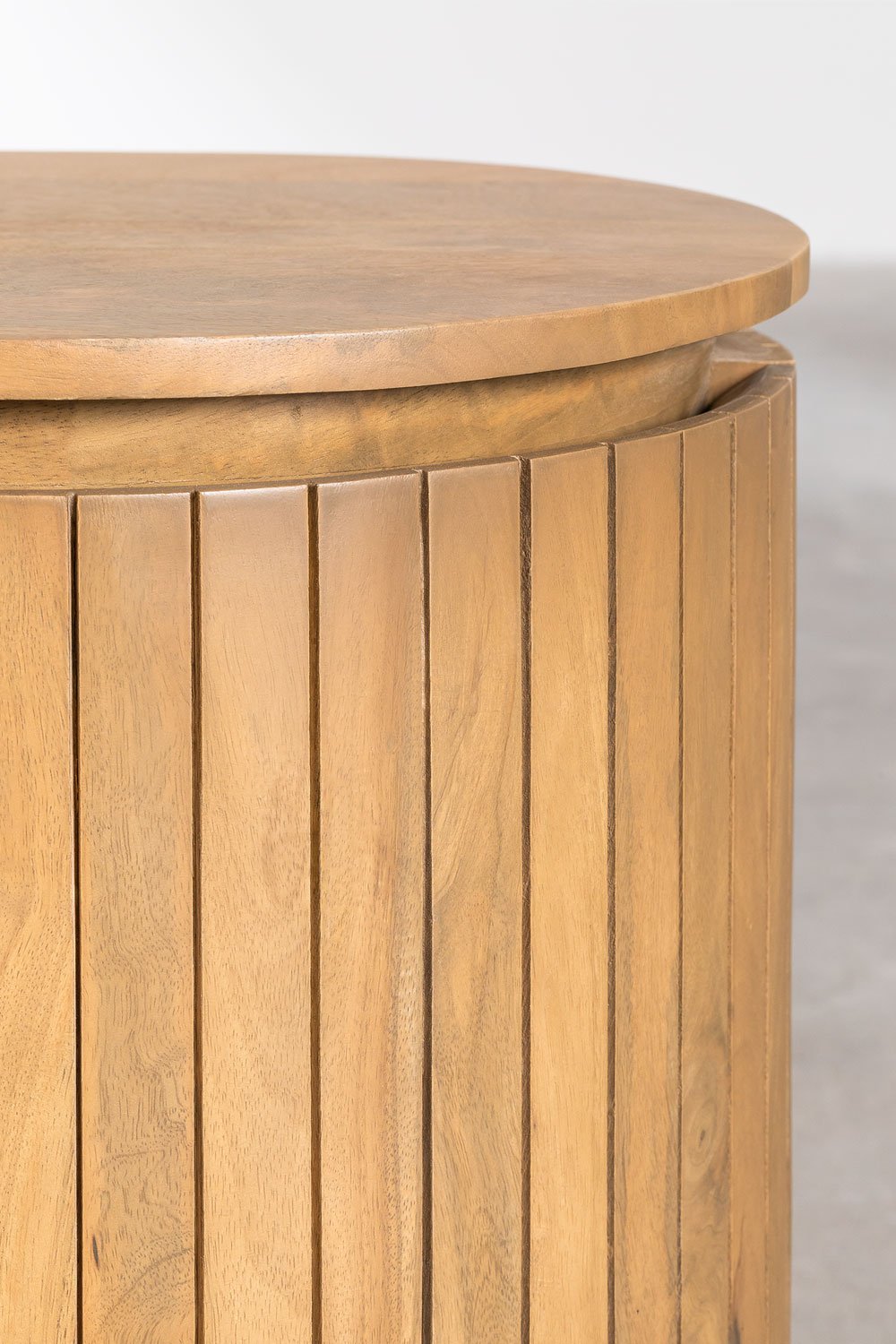 Analis mango wood TV cabinet 160x45 cm, gallery image 5