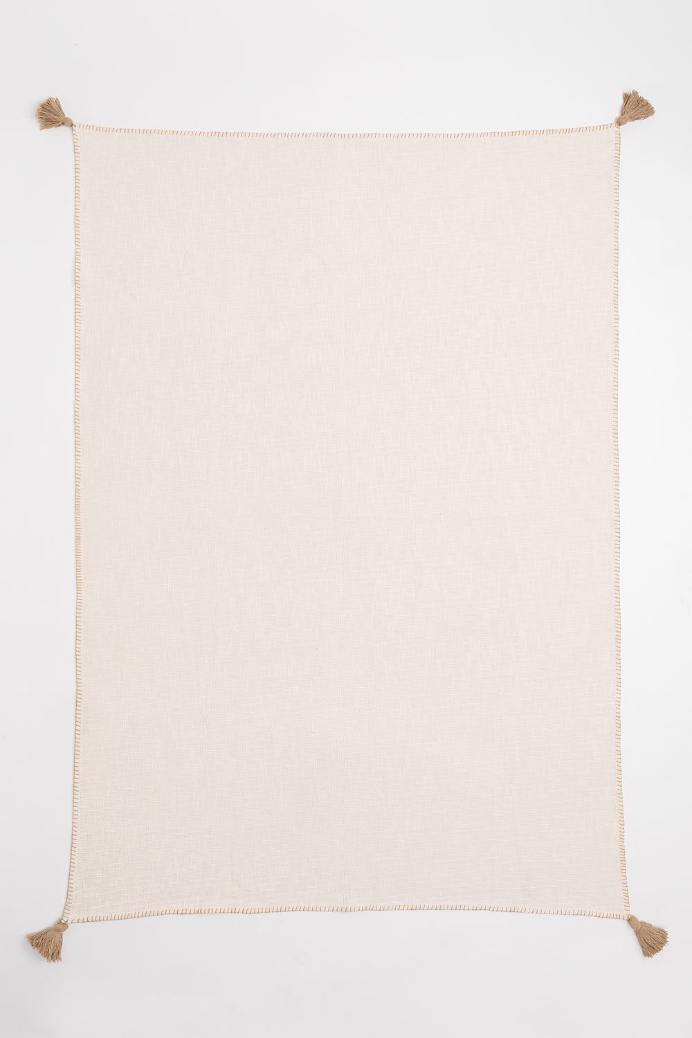 Plaid Cotton Blanket Paraiba, gallery image 1