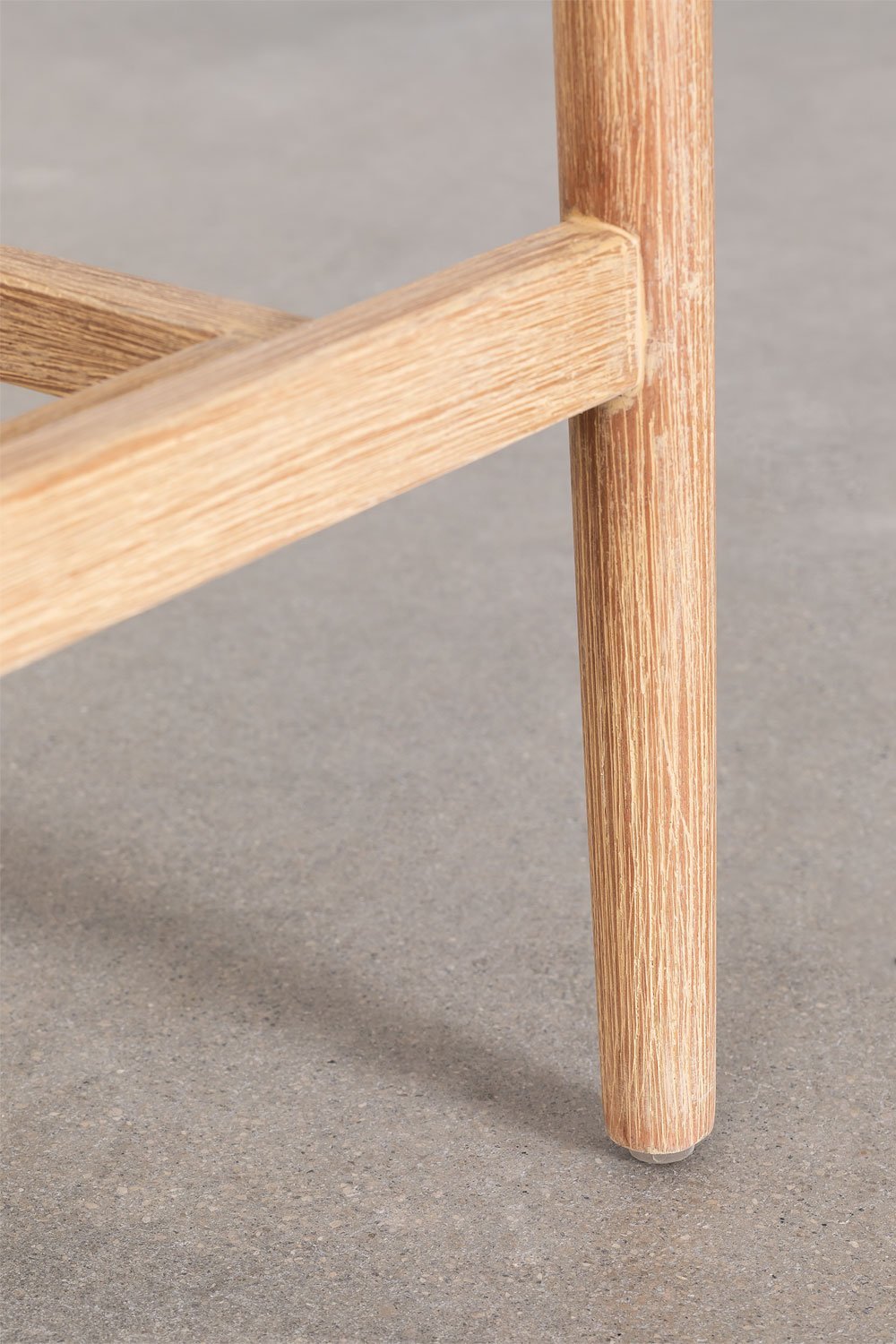 High garden stool 65 cm in Naele wood, gallery image 8