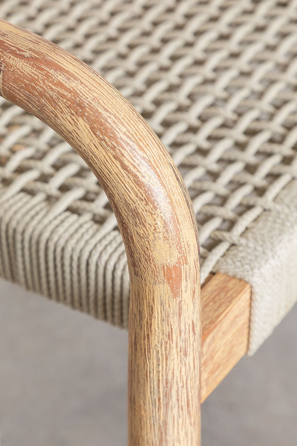 Naele 65 cm high wooden stool, gallery image 5
