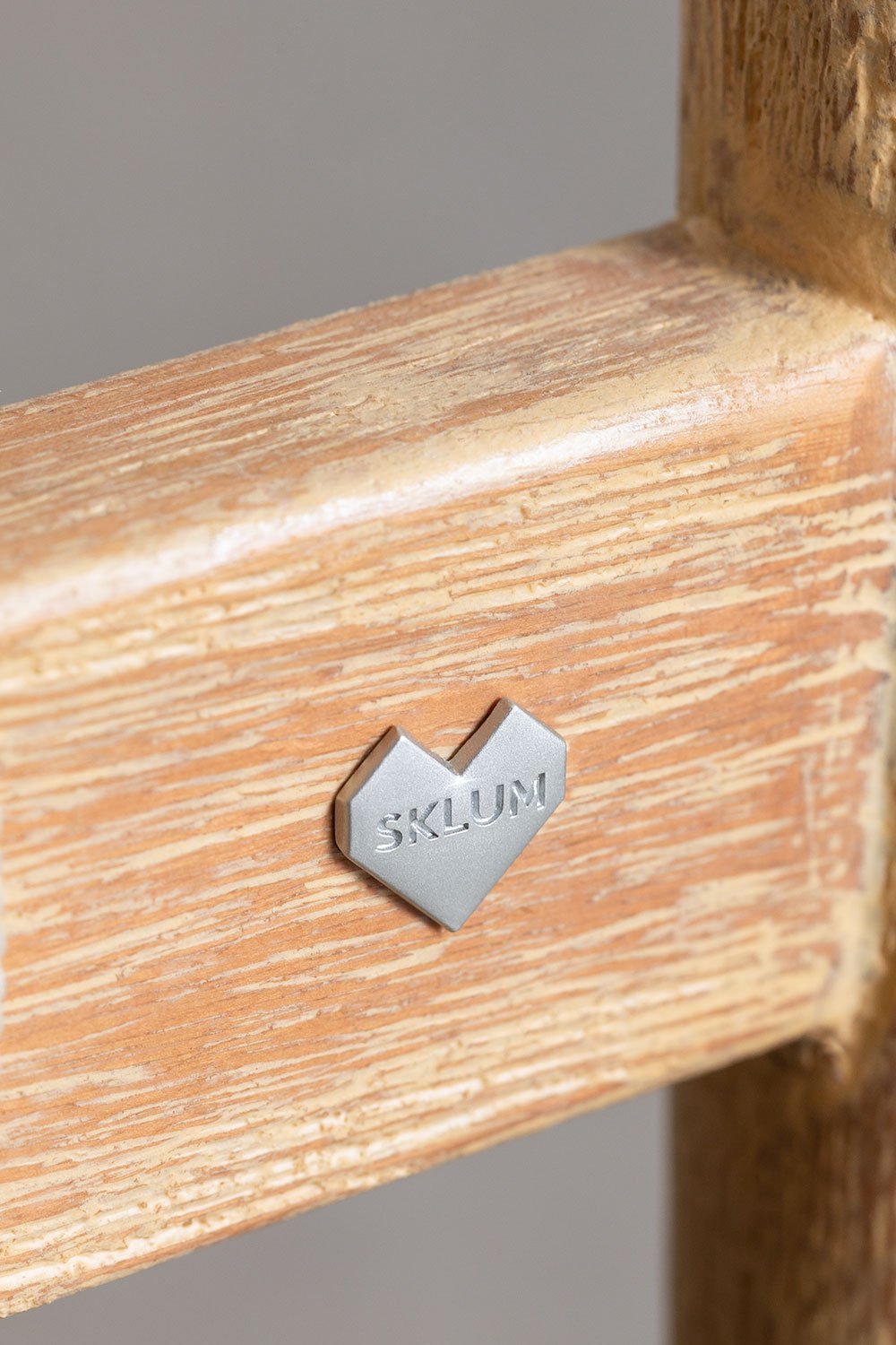 High garden stool 65 cm in Naele wood, gallery image 7