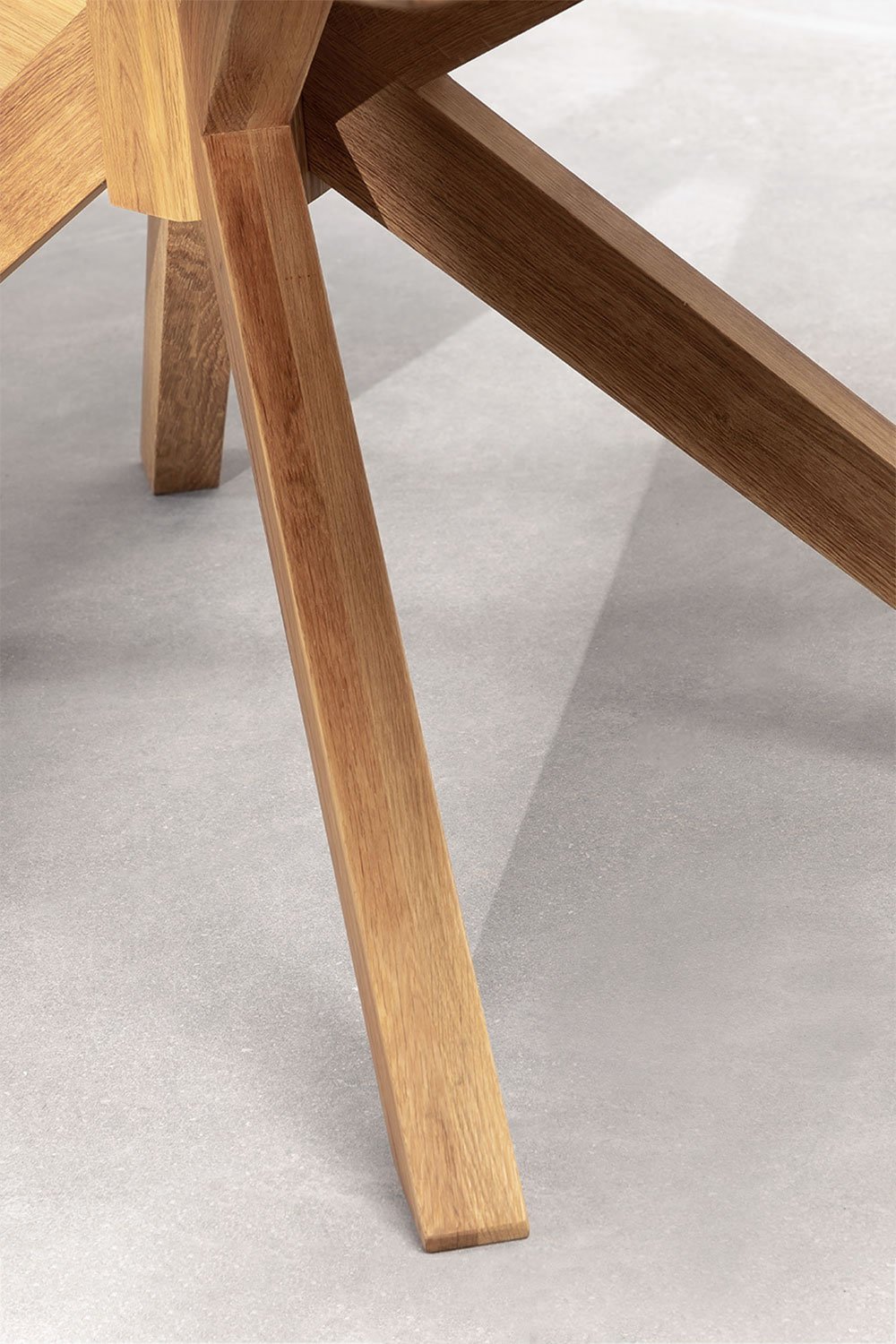 Rectangular Wooden Dining Table (190x100 cm) Jal, gallery image 5