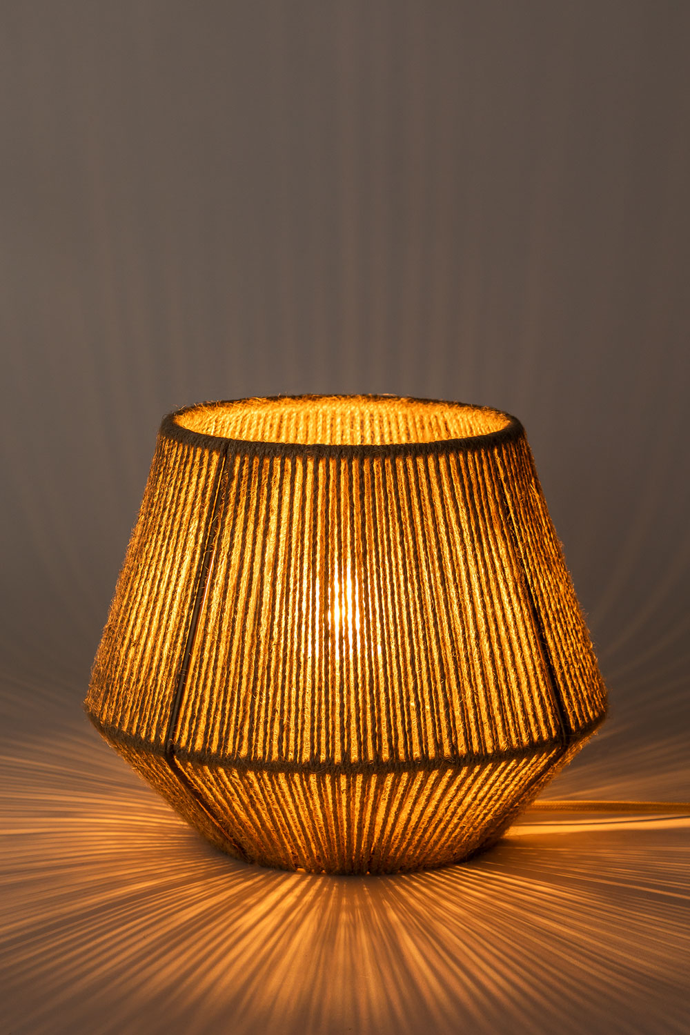 Jute Table Lamp LEIZA SKLUM