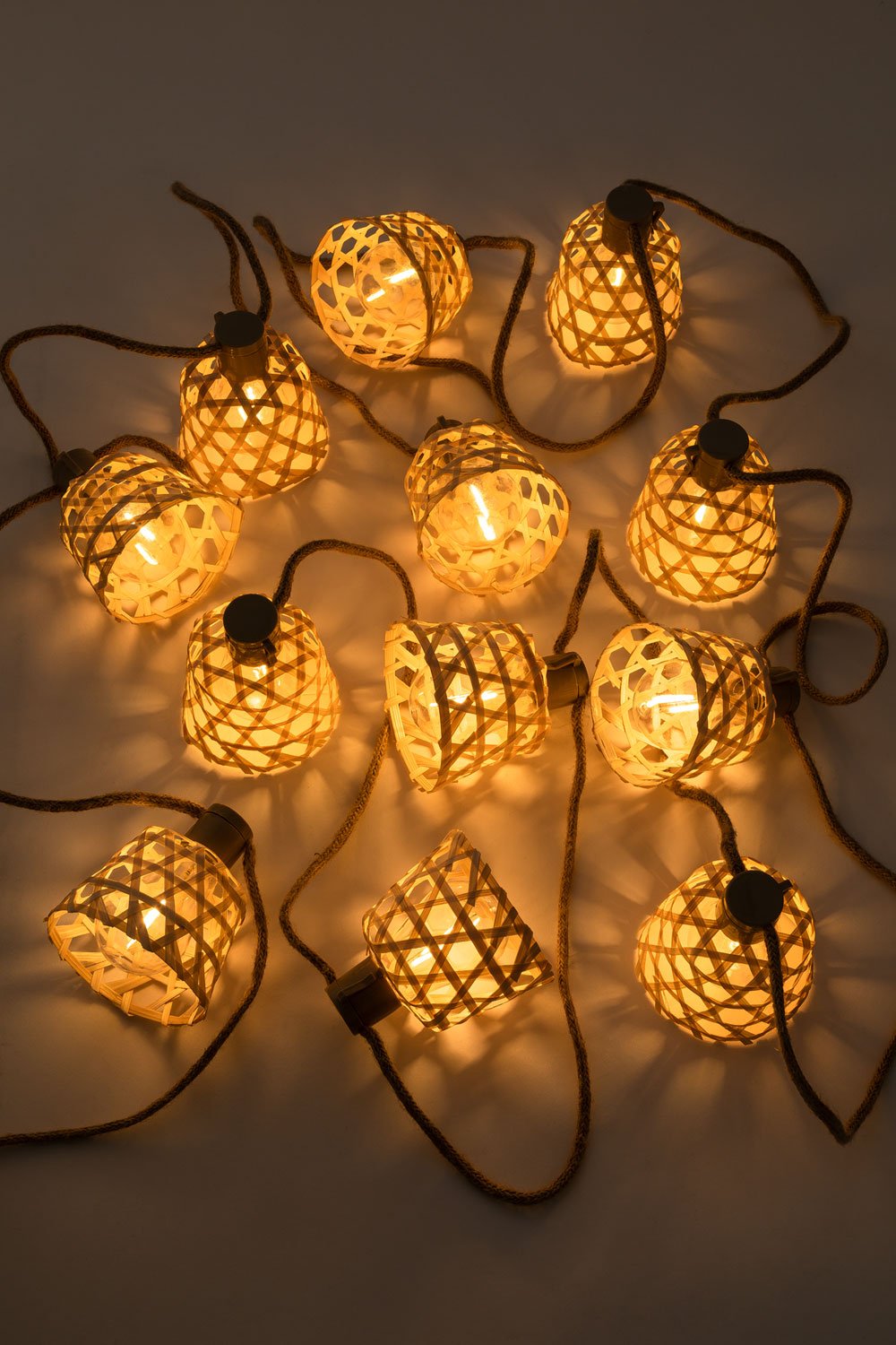 Ducrot 7.40 m garden LED light garland with solar charger, gallery image 3