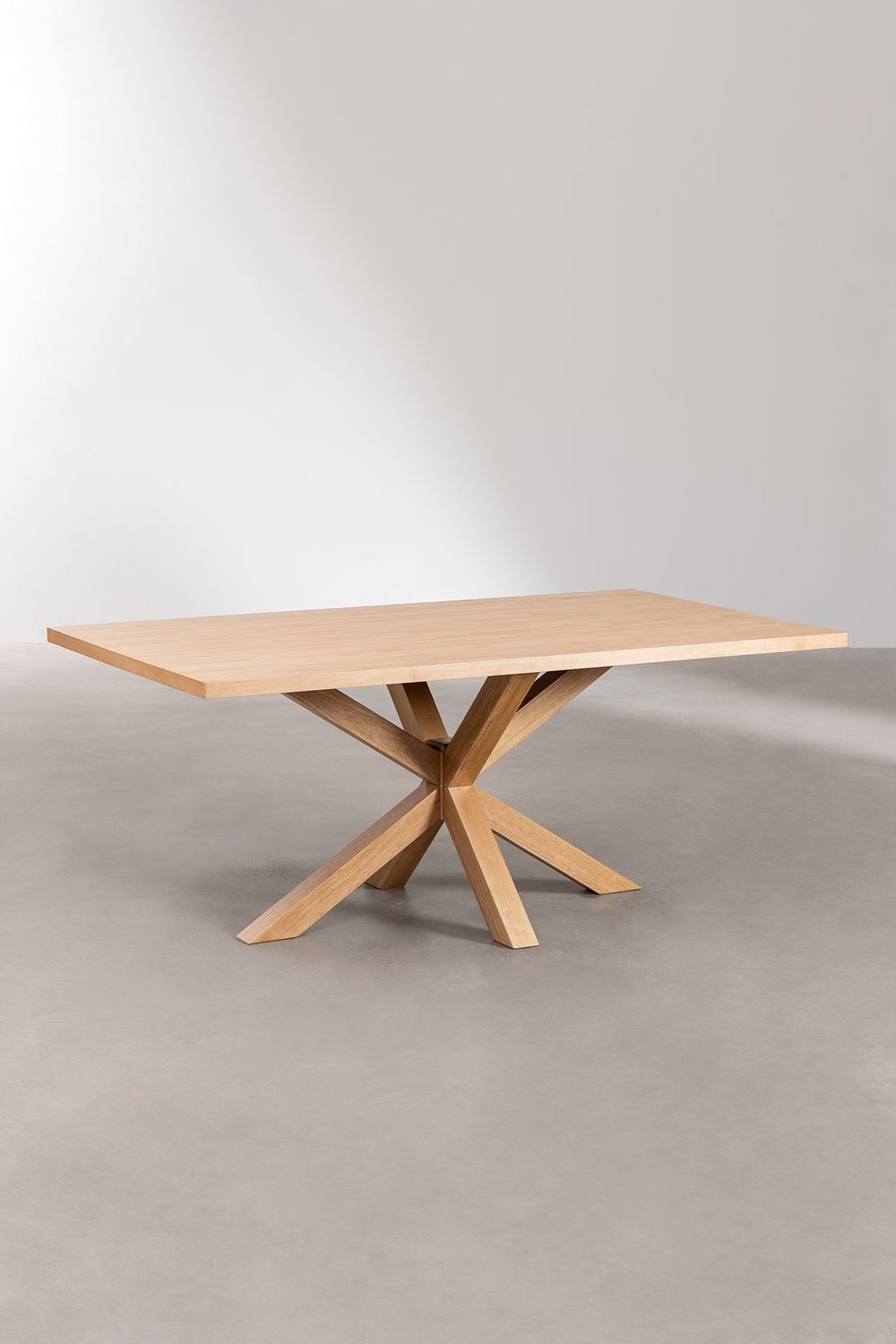 Rectangular Dining Table in MDF (180x100 cm) Pleven SKLUM