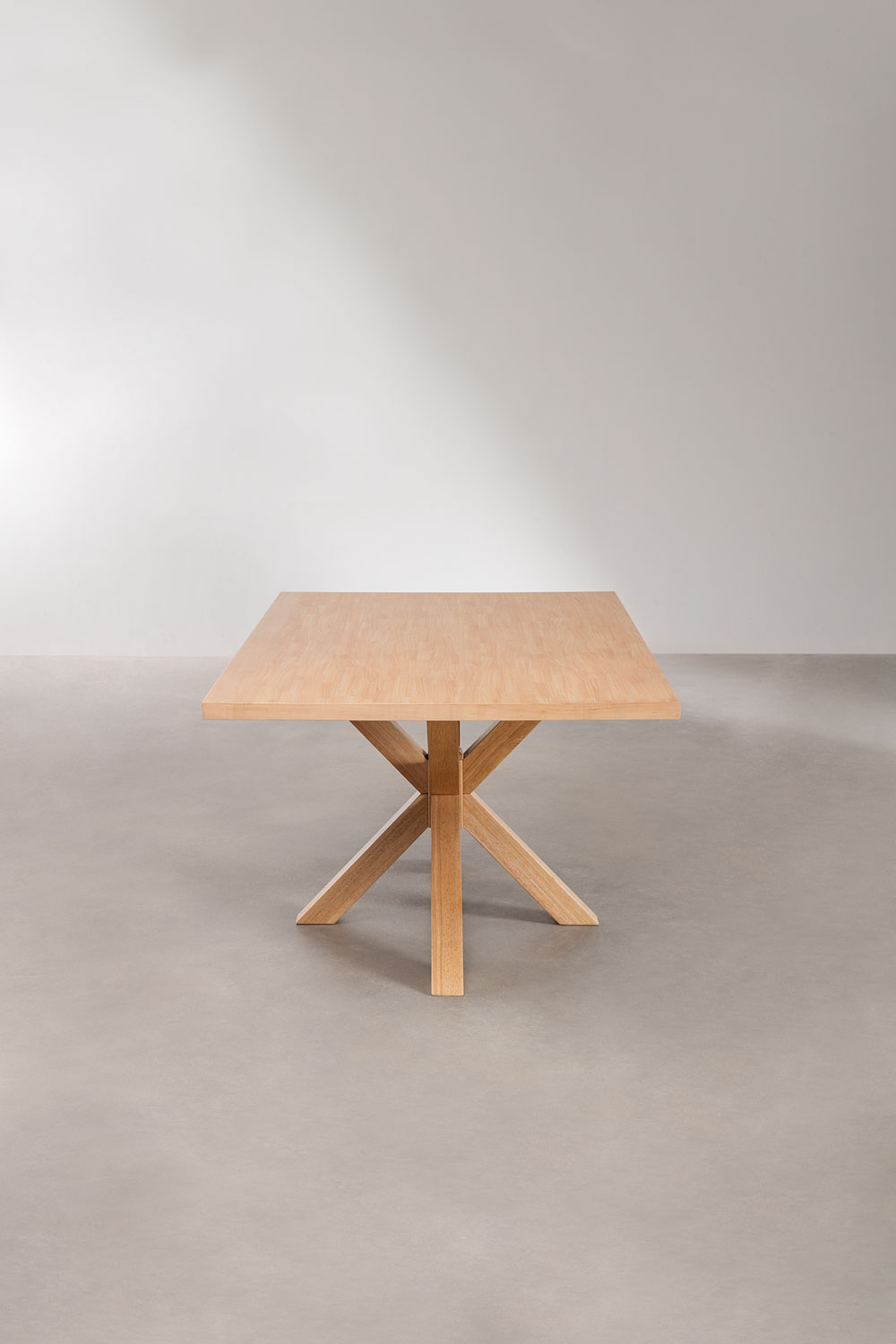 Rectangular Dining Table in MDF (180x100 cm) Pleven SKLUM