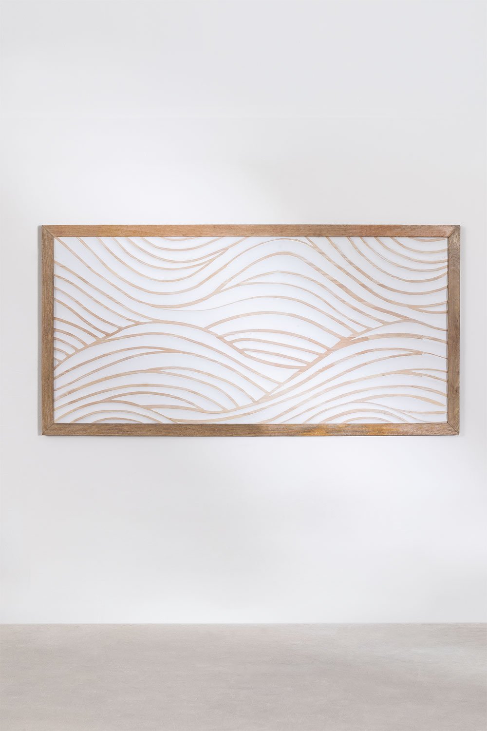 Headboard for 150 cm Bed in Mango Wood Myanna, gallery image 2