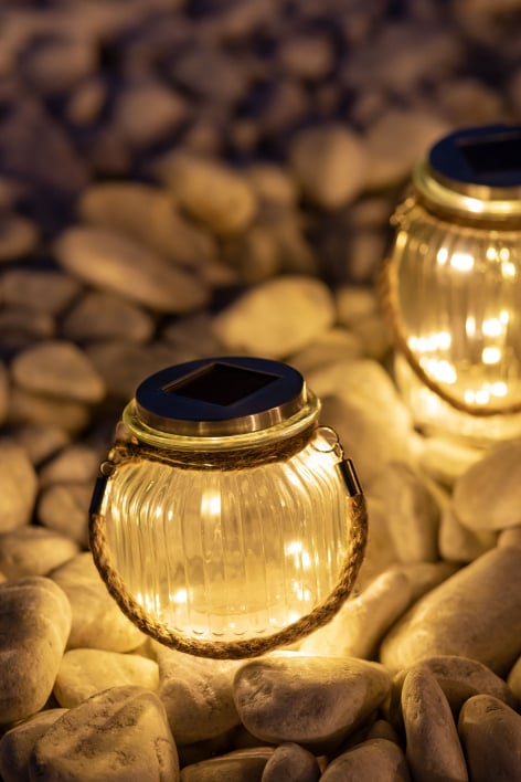 LED Solar Jar Garland Pol