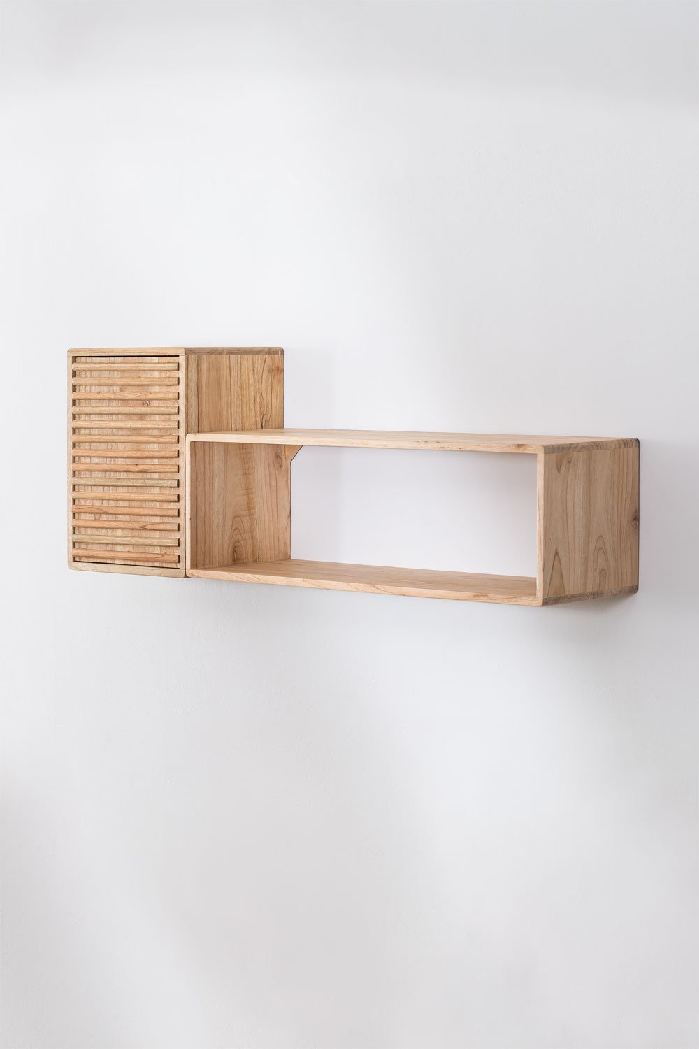 Set of 2 Wood Wall Shelves DELEYNA, gallery image 2