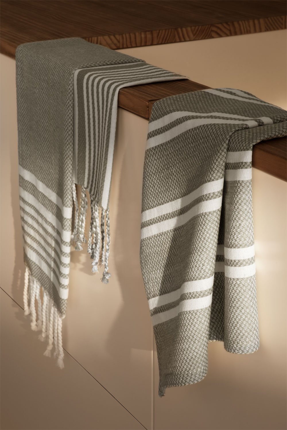 Set of 3 Gergana Cotton Kitchen Towels, gallery image 1