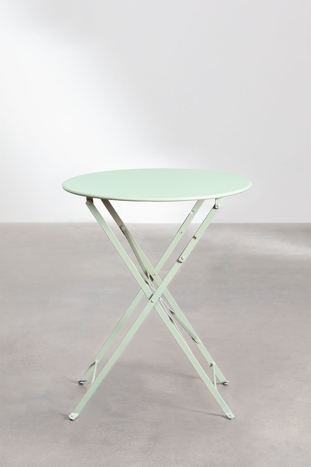 Steel Folding Table (Ø59.5 cm) Sergey, gallery image 2