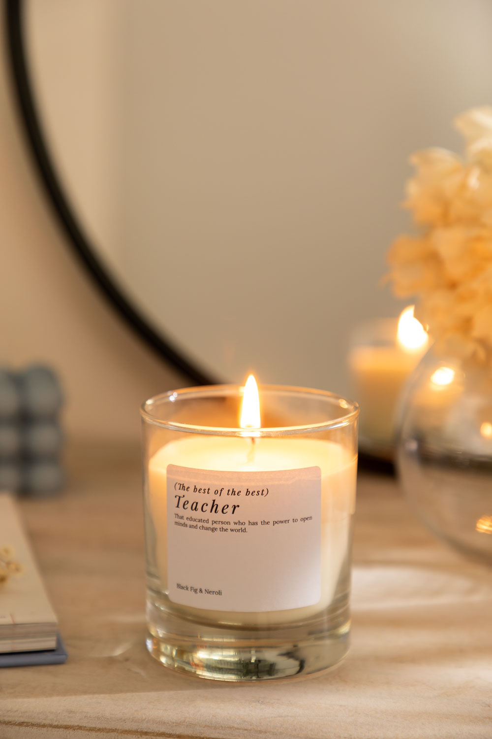 Aromatic Candle (200 gr) Words Collection SKLUM