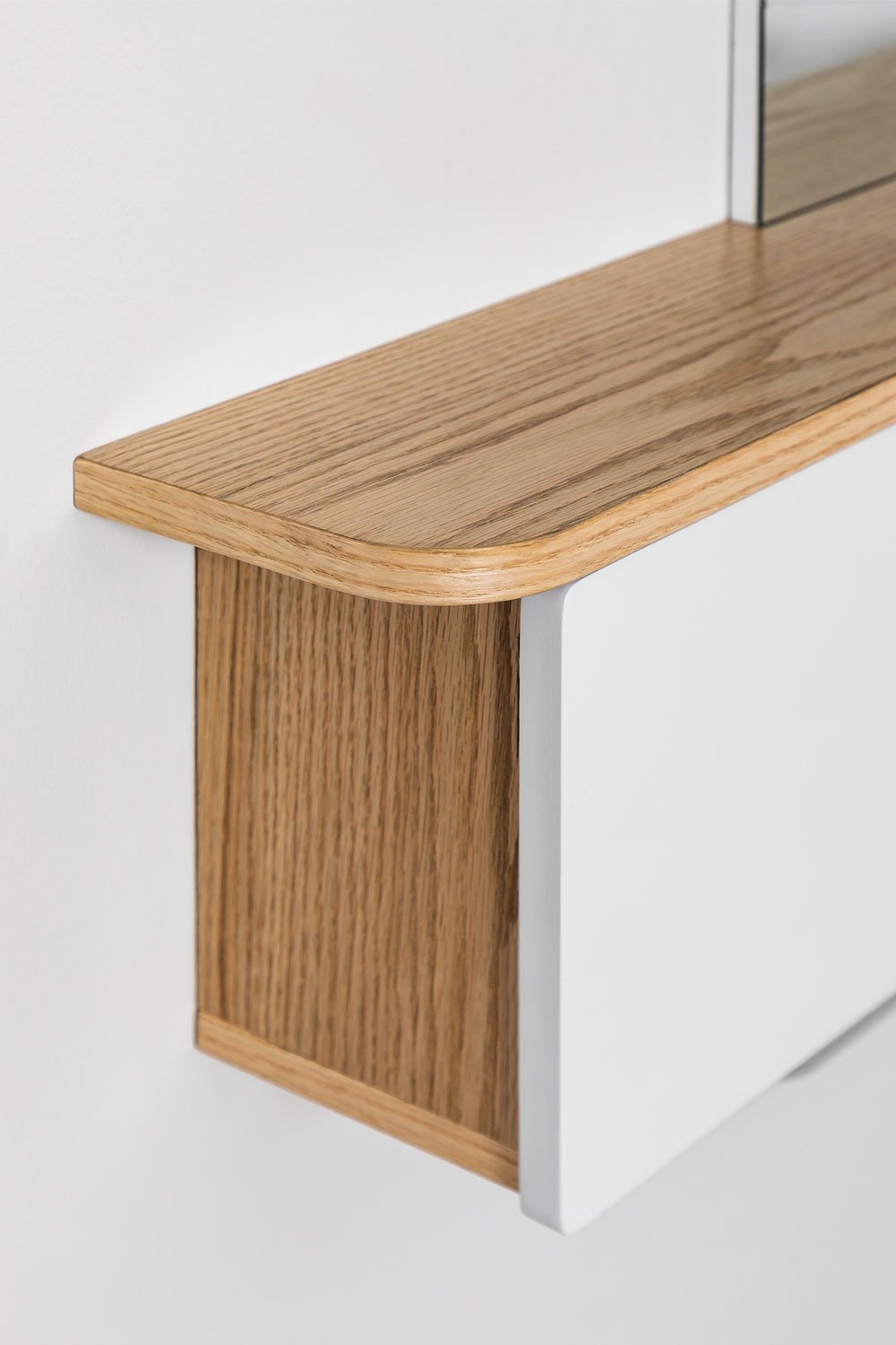 Varna console table 80x120 cm in MDF with mirror, gallery image 5