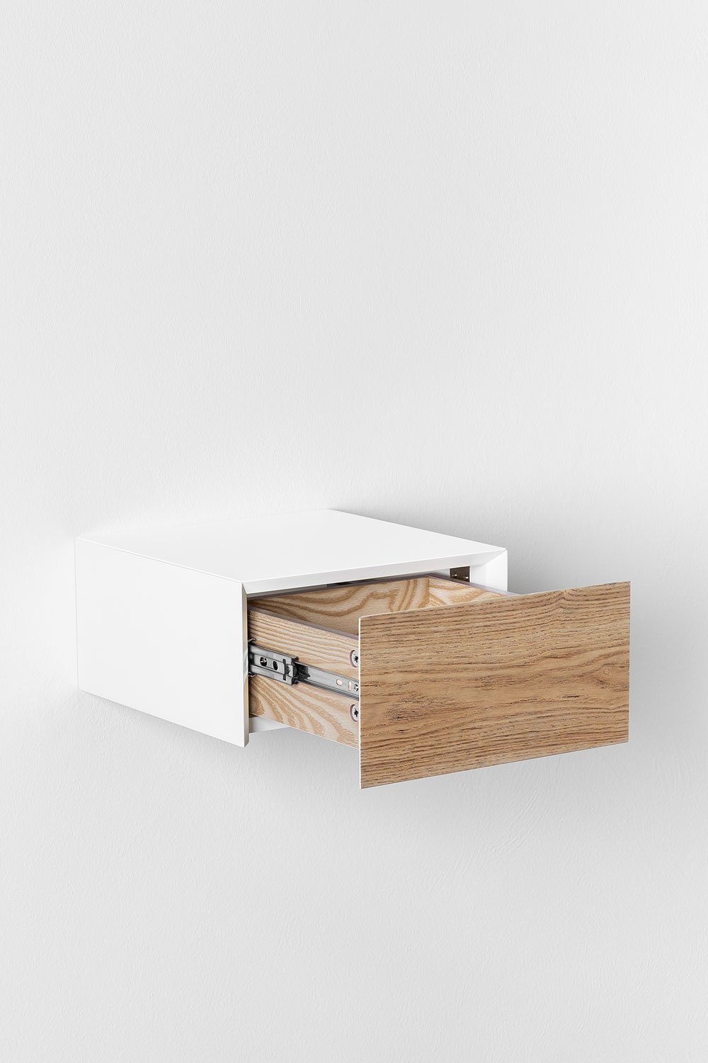 Florens floating nightstand in MDF, gallery image 4