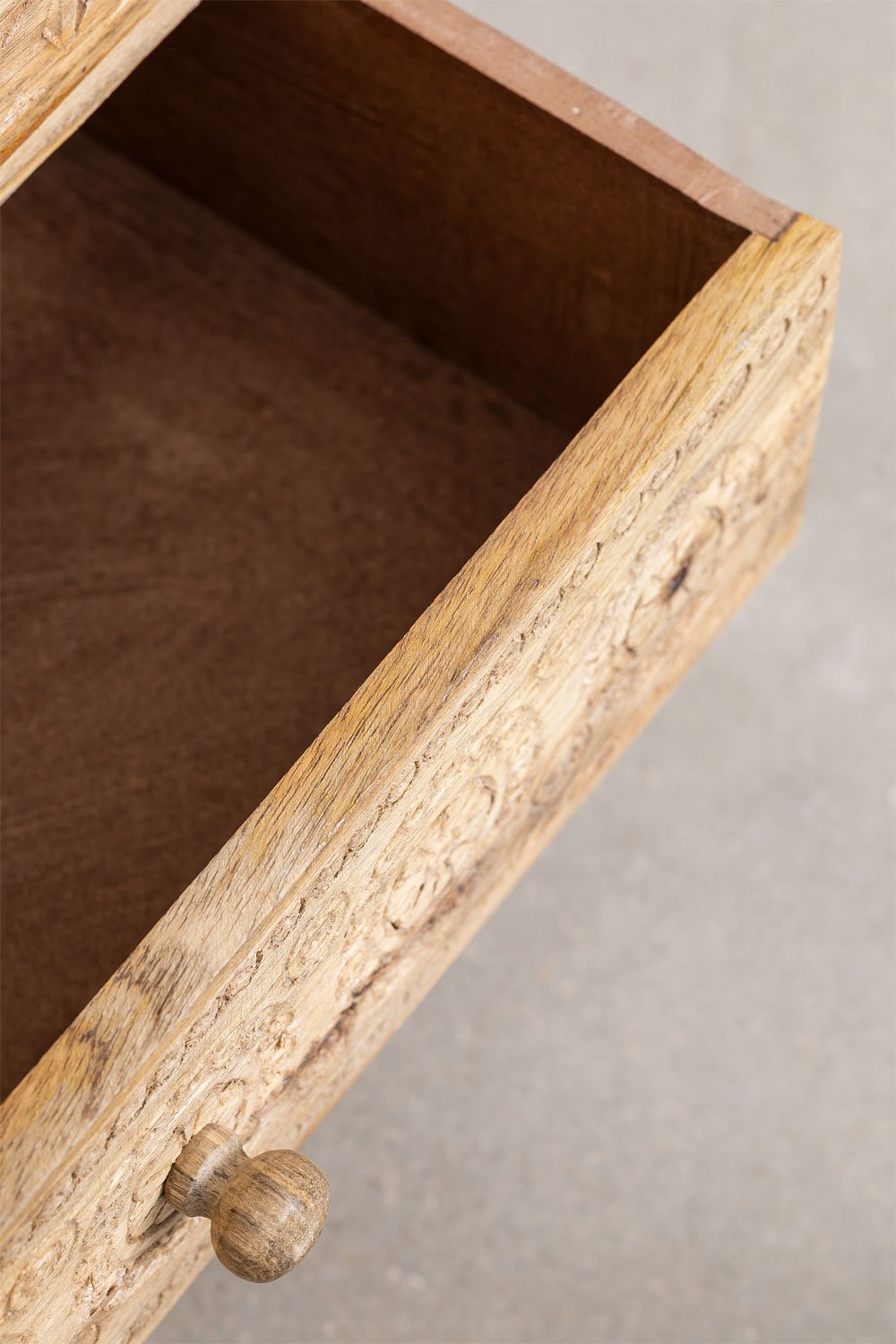 Mango Wood Bedside Table Atsana Style, gallery image 4