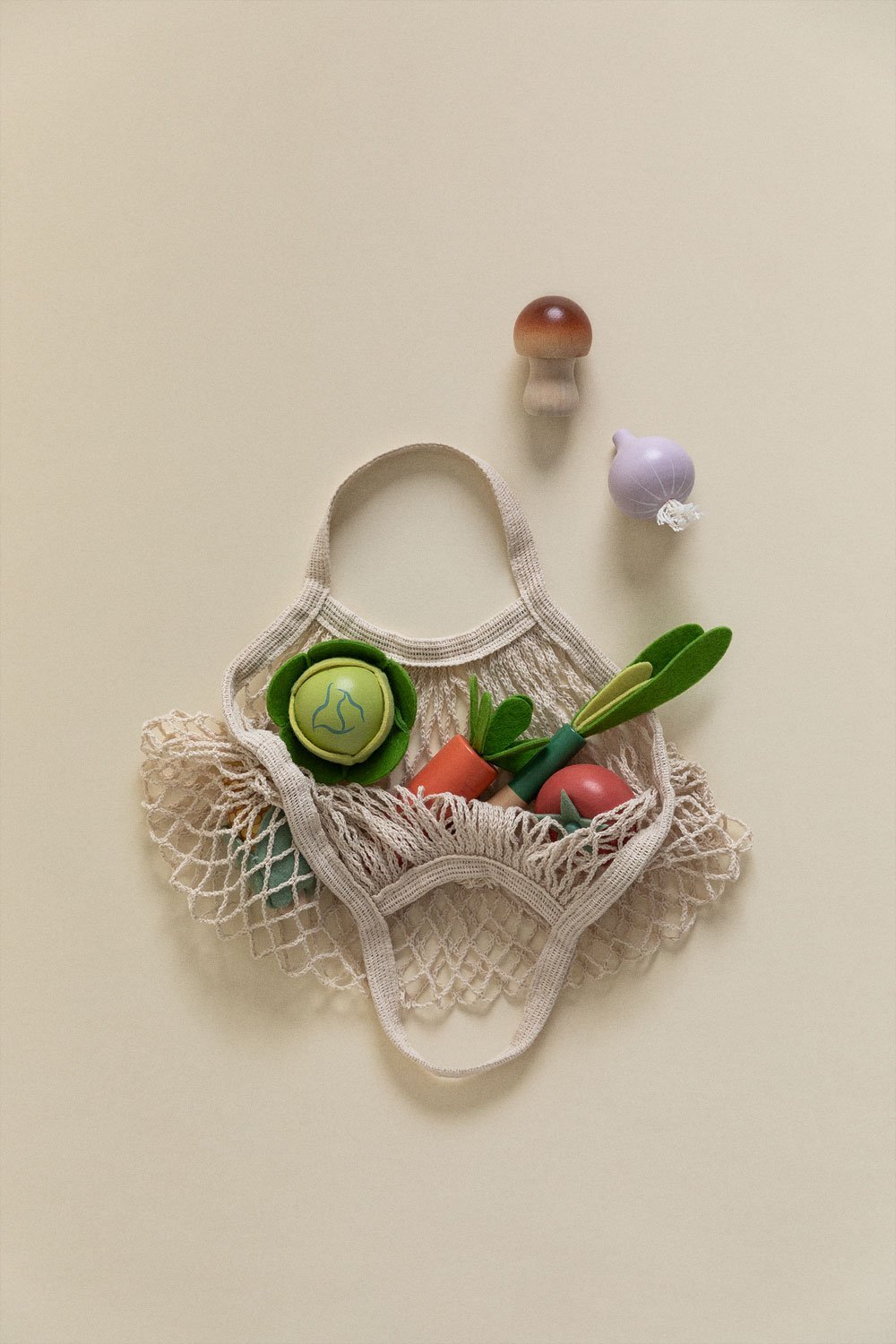 Griner Kids wooden vegetable set , gallery image 3