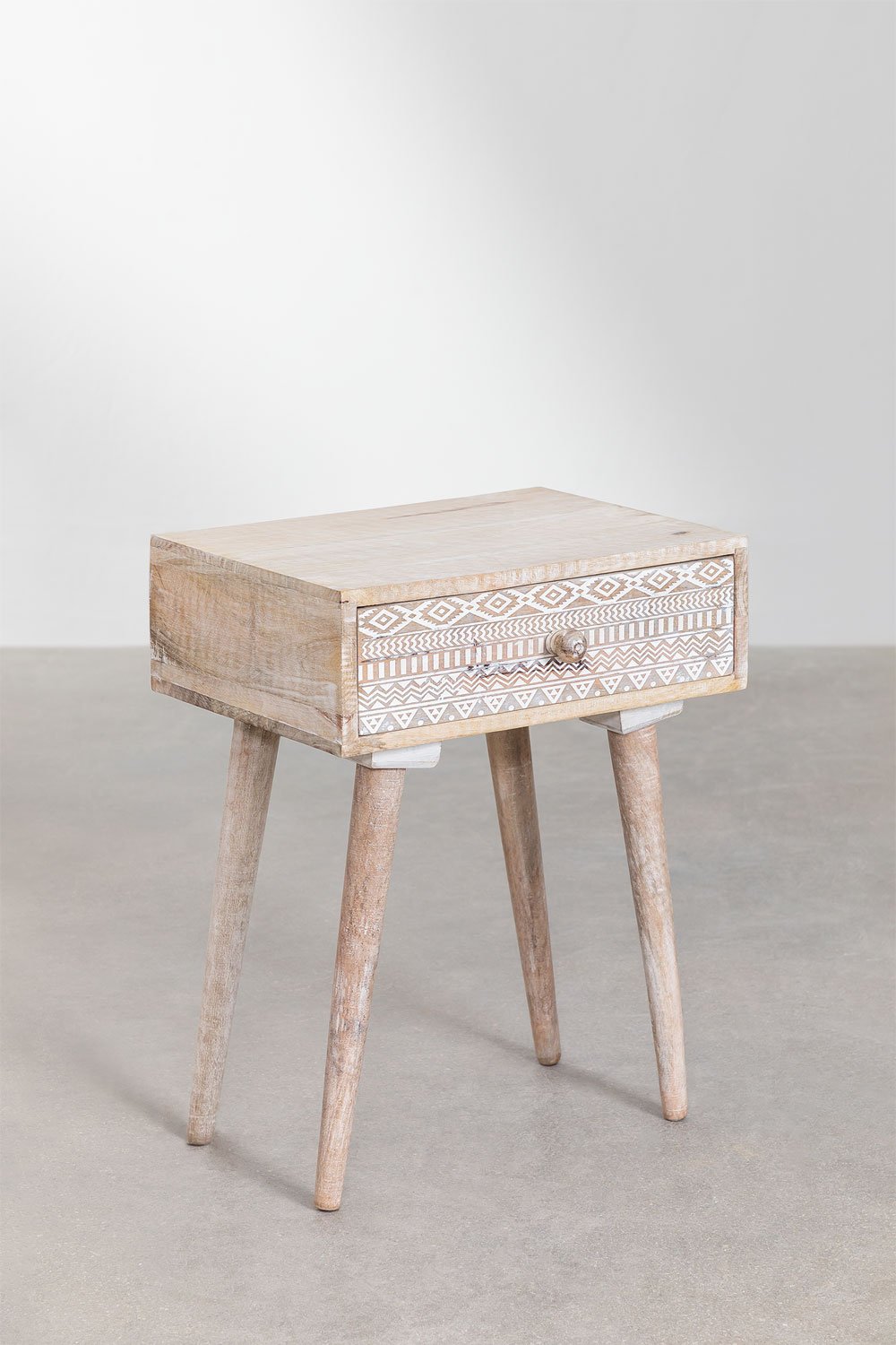 Ukurla mango wood nightstand, gallery image 2