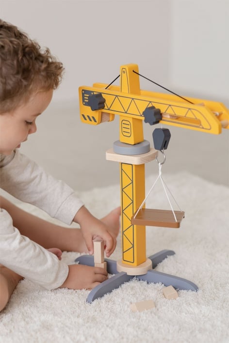 Filburt Kids Wooden Crane