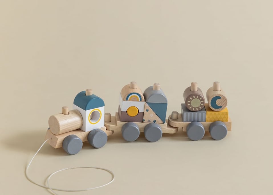 Chuly Kids wooden train