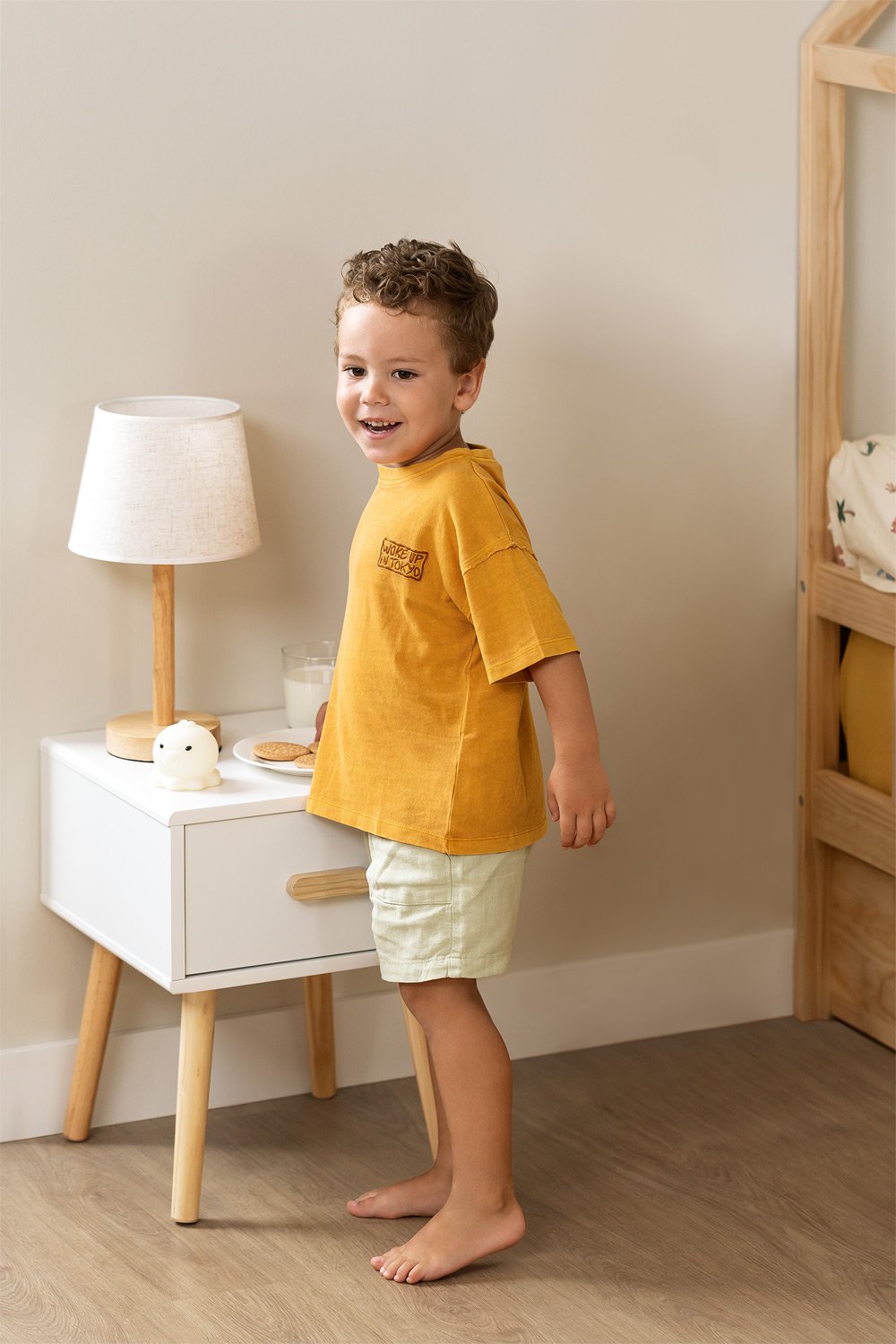 Tom Kids MDF Bedside Table